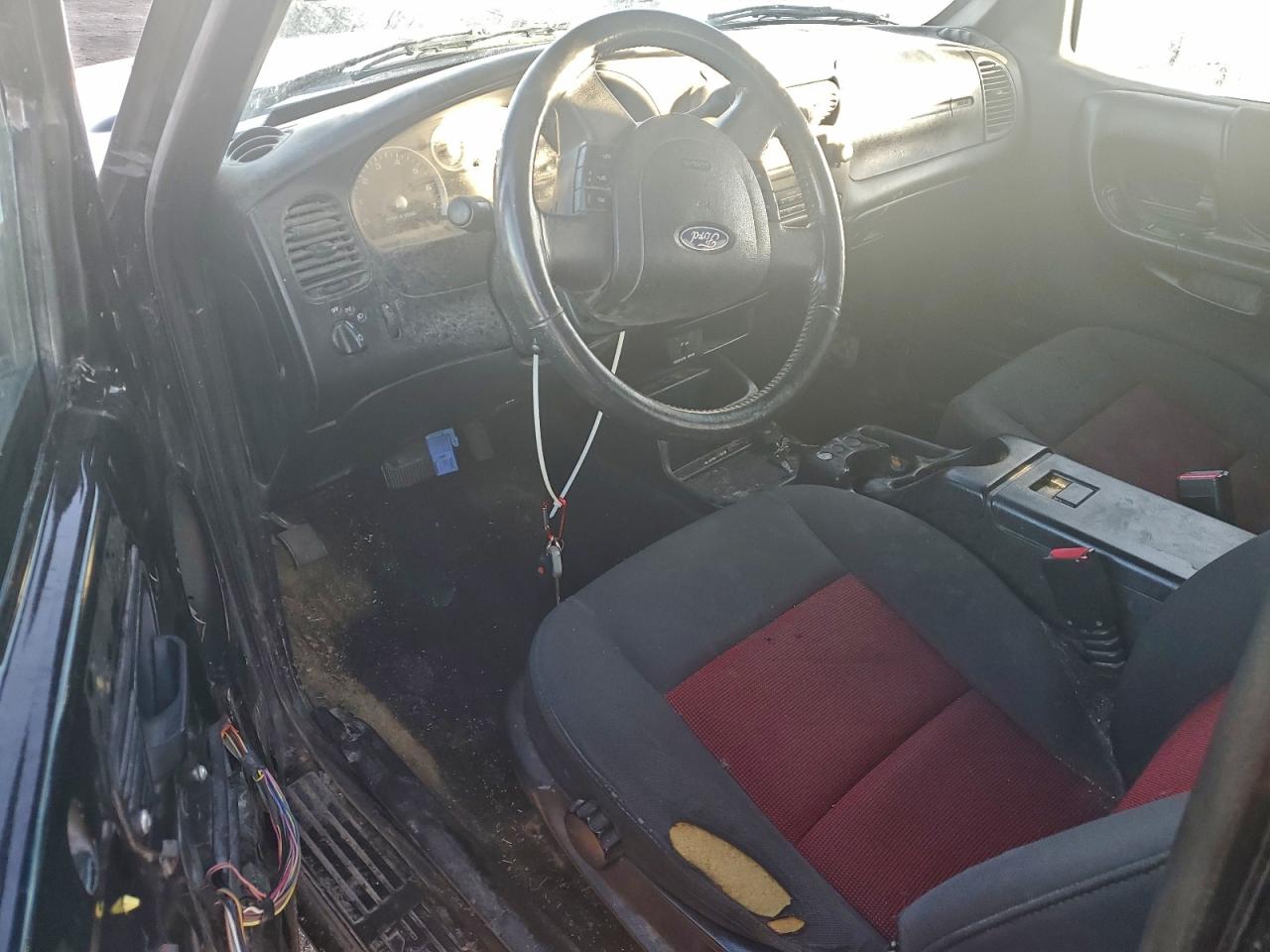 2004 Ford Ranger Super Cab Black vin: 1FTZR45E94PB53532