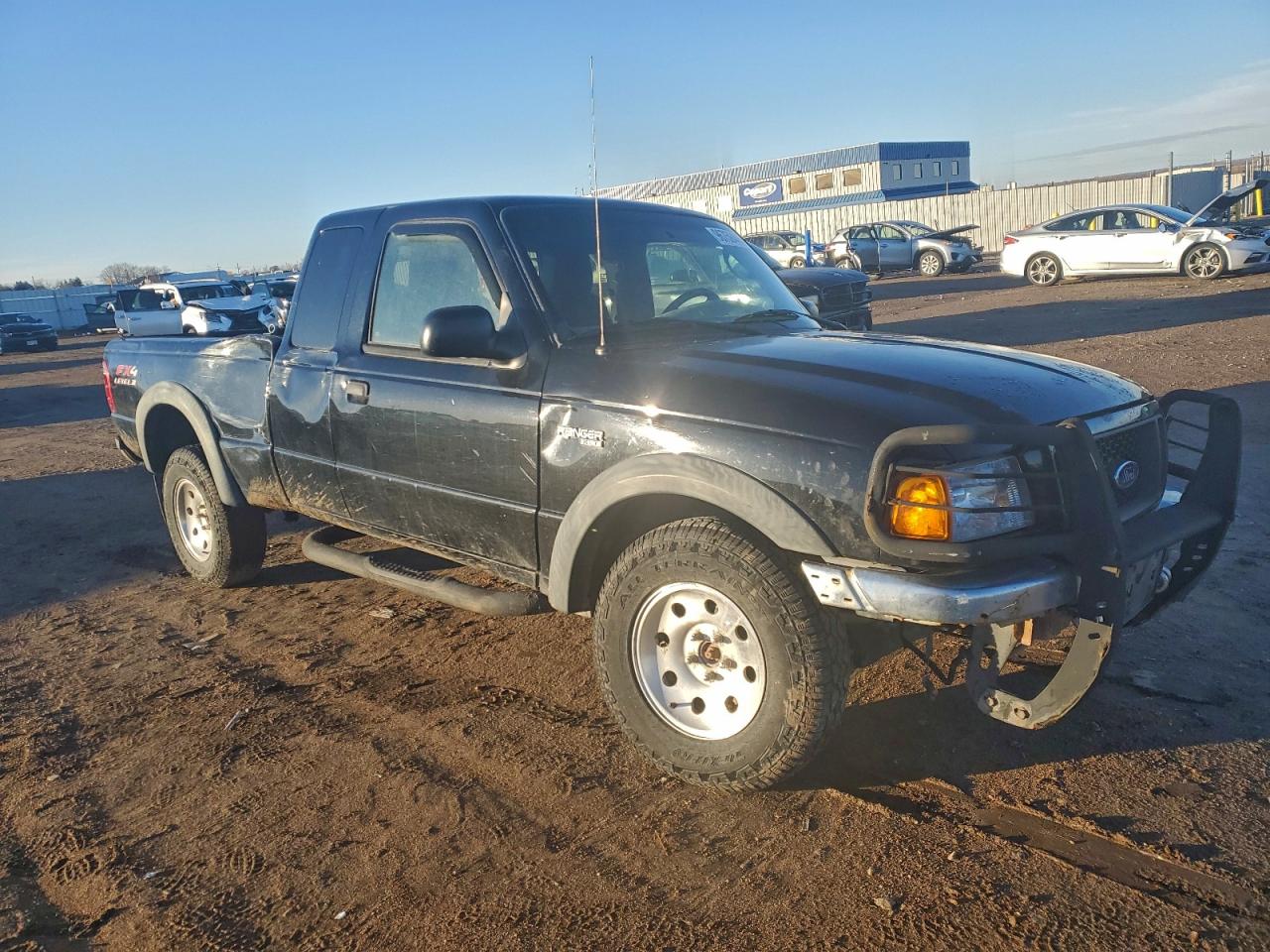2004 Ford Ranger Super Cab Black vin: 1FTZR45E94PB53532