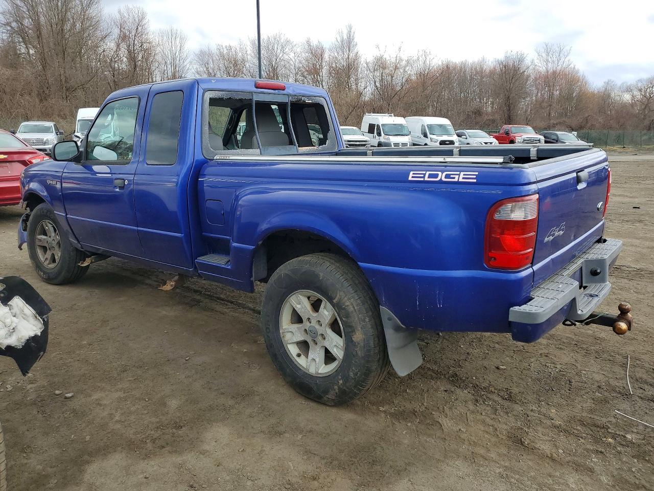 2004 Ford Ranger Super Cab Blue vin: 1FTZR45E94PB59315