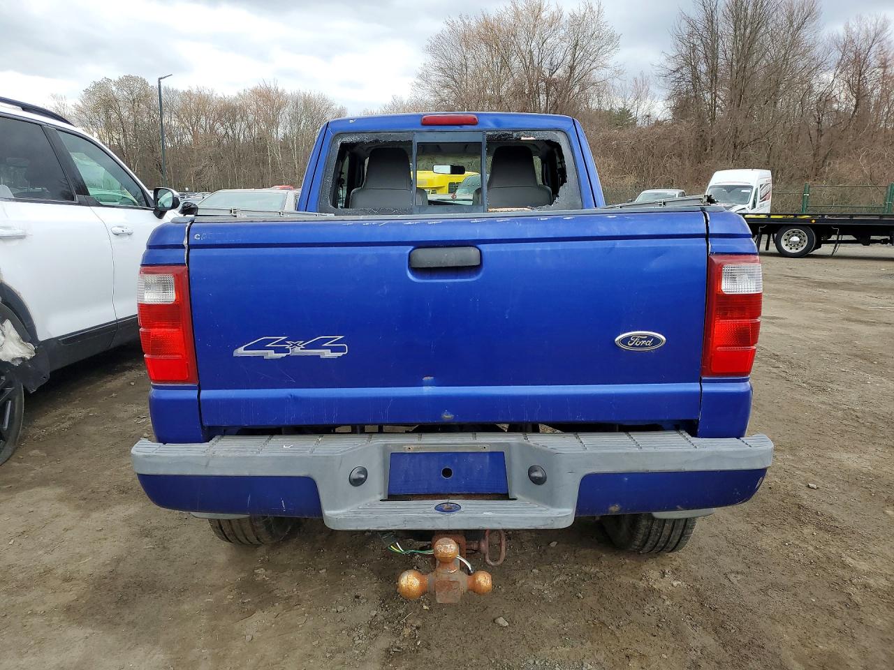 2004 Ford Ranger Super Cab Blue vin: 1FTZR45E94PB59315