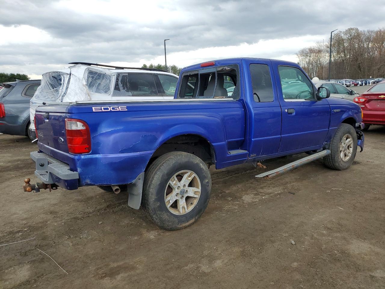 2004 Ford Ranger Super Cab Blue vin: 1FTZR45E94PB59315