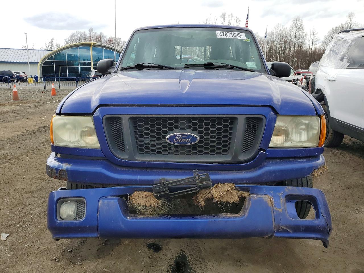 2004 Ford Ranger Super Cab Blue vin: 1FTZR45E94PB59315