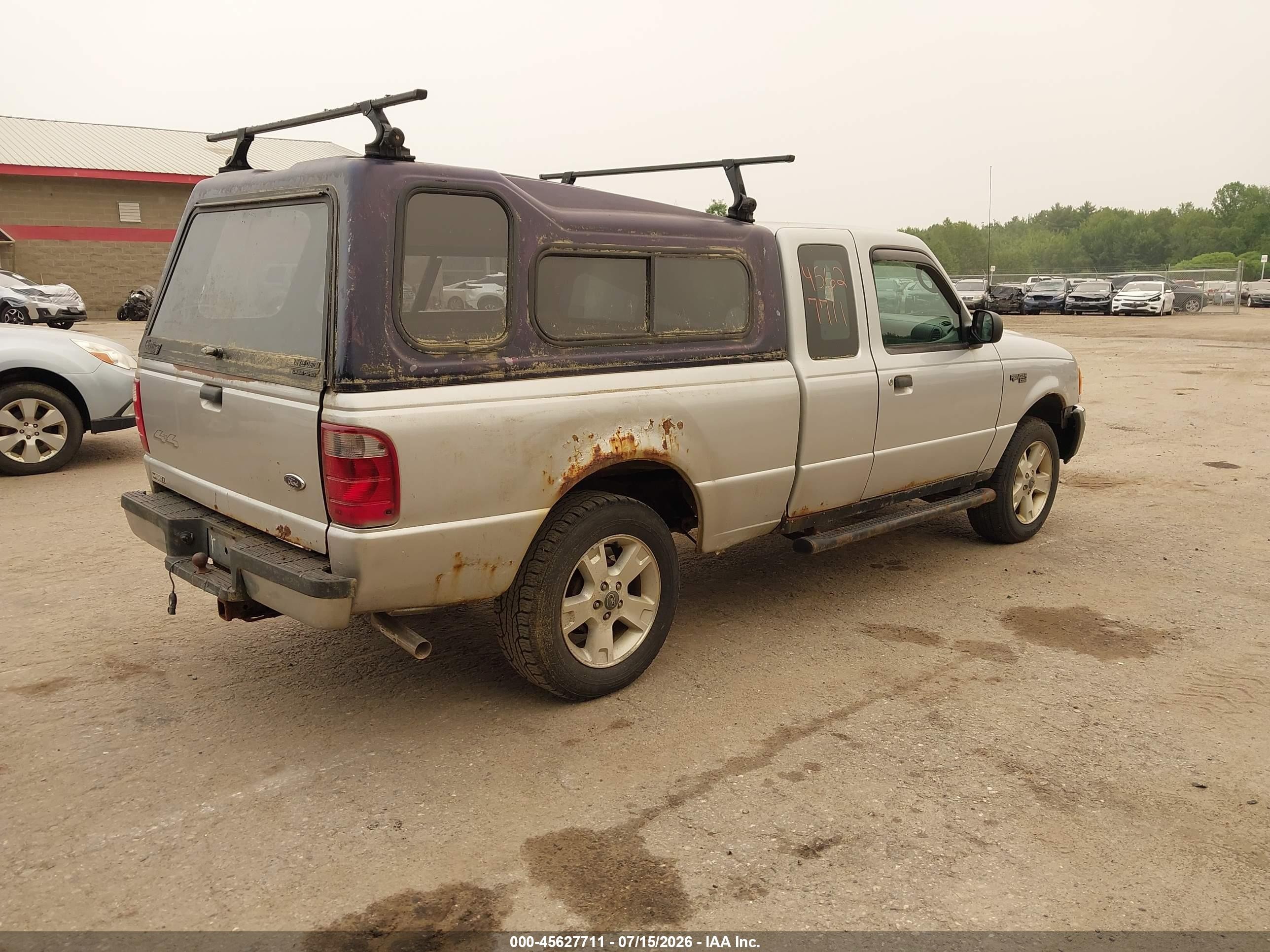 2005 Ford Ranger Edge/fx4 Level Ii/fx4 Off-road/xlt Silver vin: 1FTZR45E95PA85069
