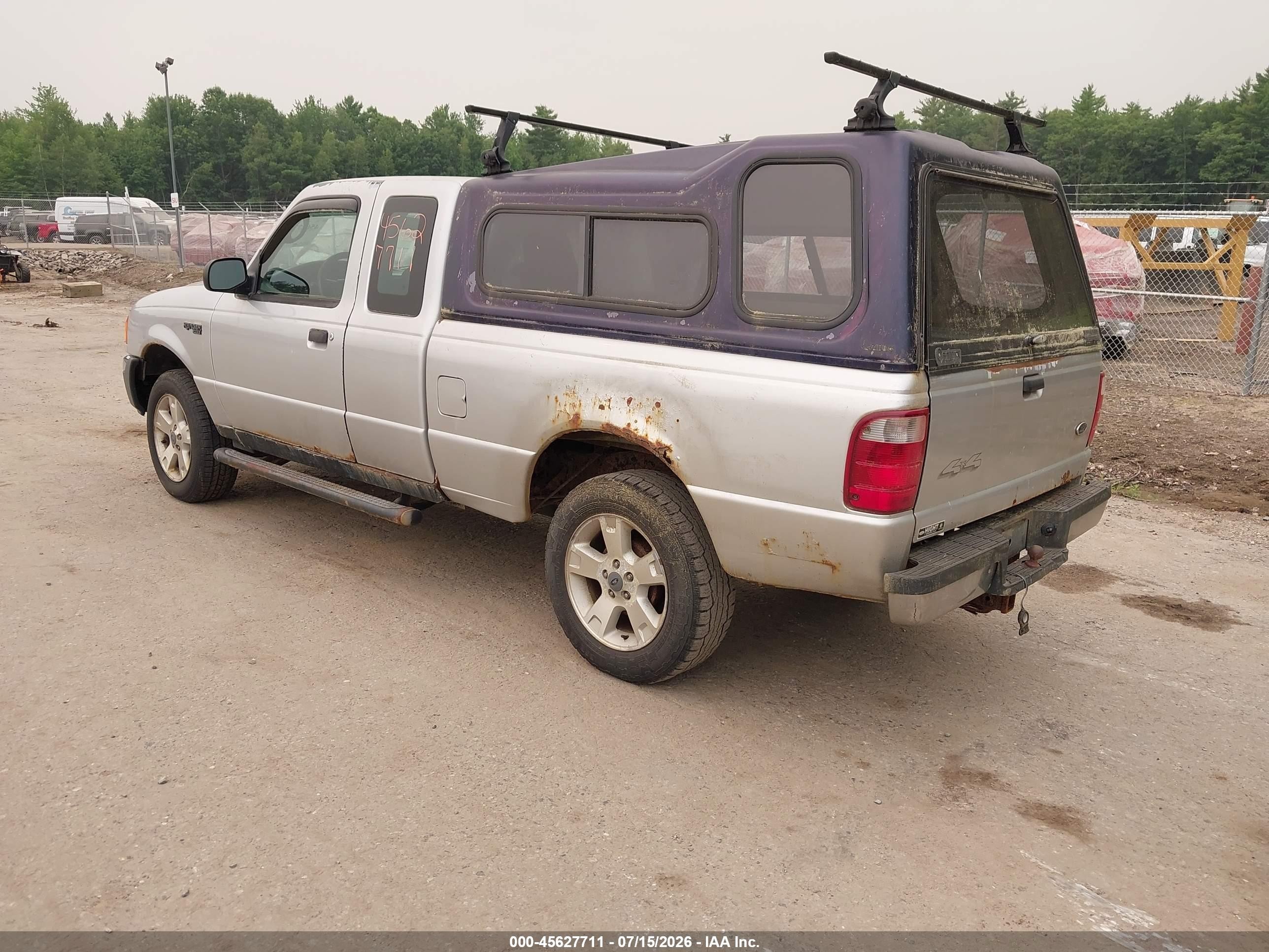 2005 Ford Ranger Edge/fx4 Level Ii/fx4 Off-road/xlt Silver vin: 1FTZR45E95PA85069