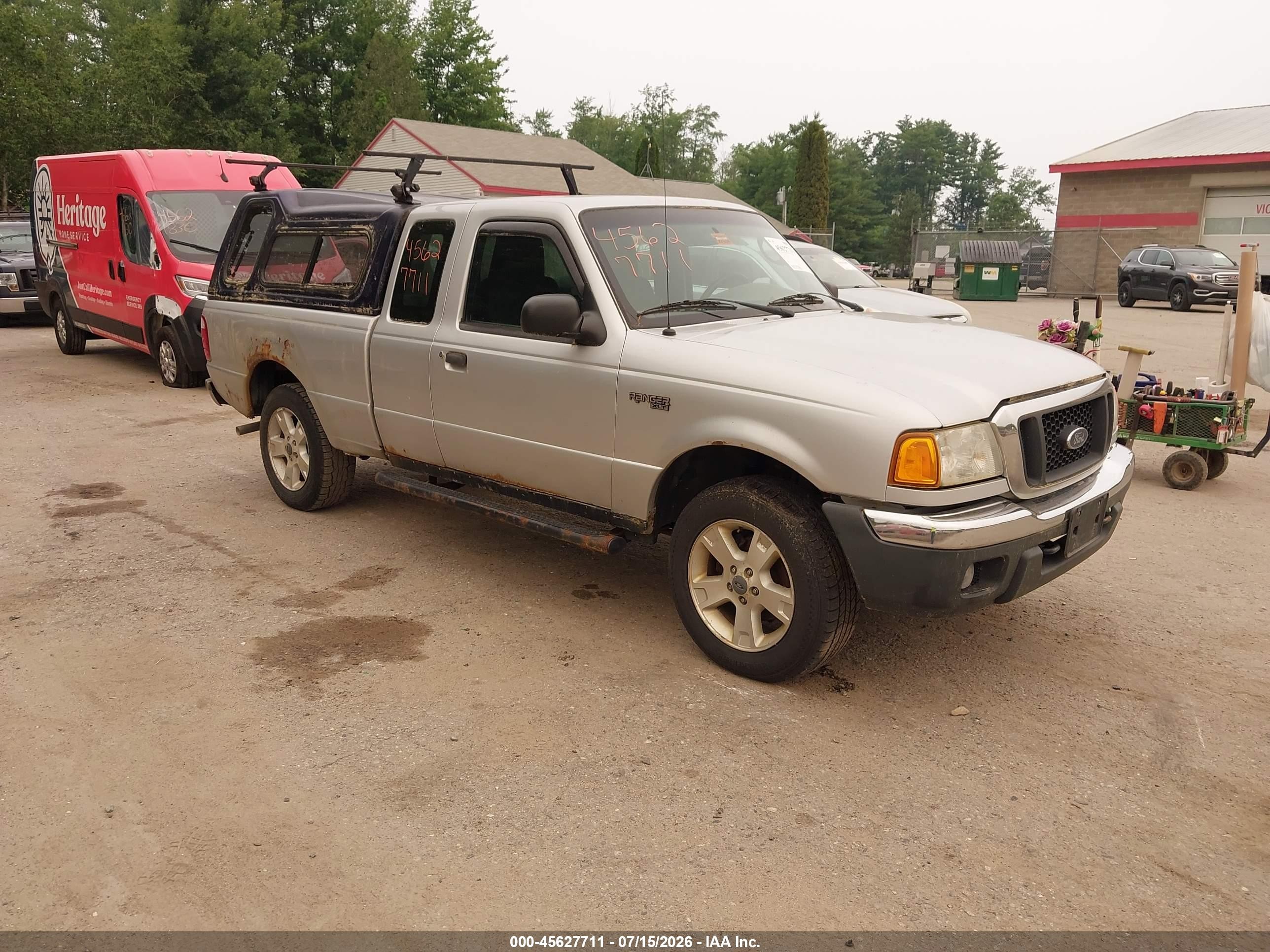 2005 Ford Ranger Edge/fx4 Level Ii/fx4 Off-road/xlt Silver vin: 1FTZR45E95PA85069