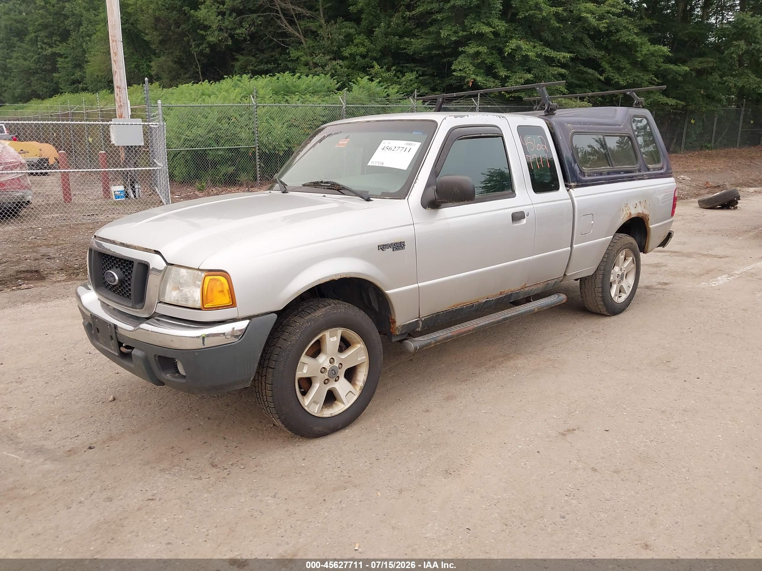 2005 Ford Ranger Edge/fx4 Level Ii/fx4 Off-road/xlt Silver vin: 1FTZR45E95PA85069