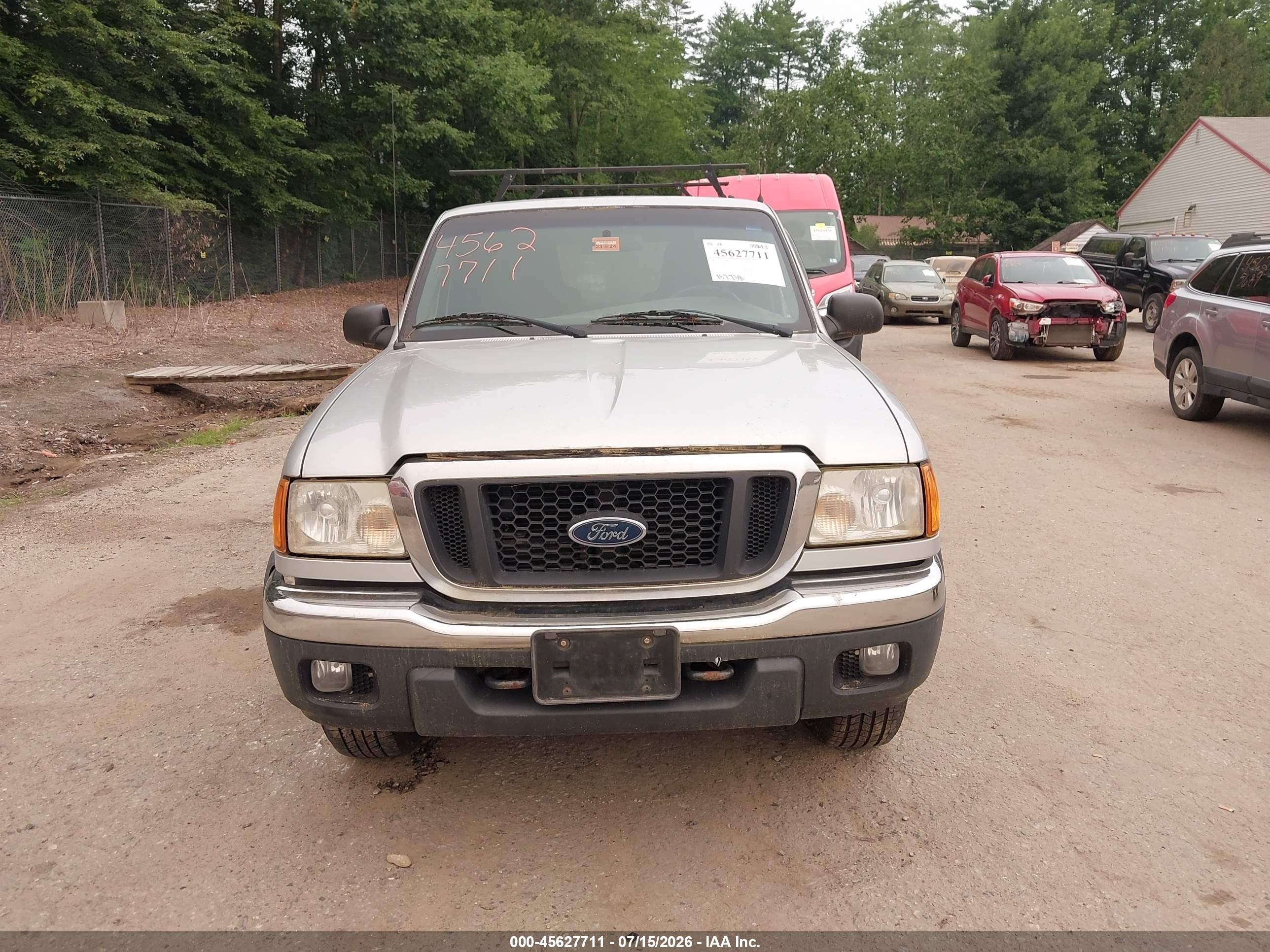 2005 Ford Ranger Edge/fx4 Level Ii/fx4 Off-road/xlt Silver vin: 1FTZR45E95PA85069