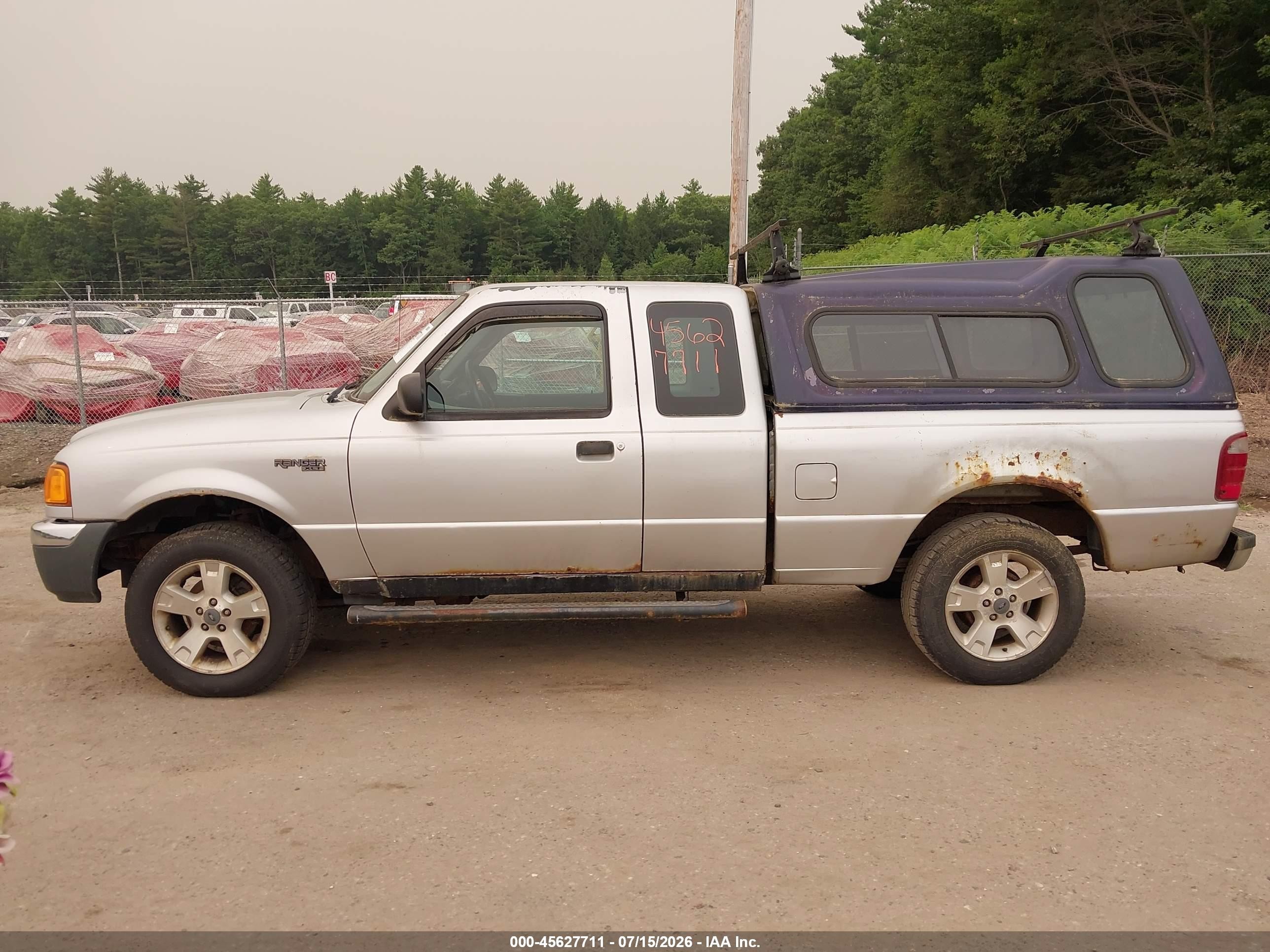 2005 Ford Ranger Edge/fx4 Level Ii/fx4 Off-road/xlt Silver vin: 1FTZR45E95PA85069