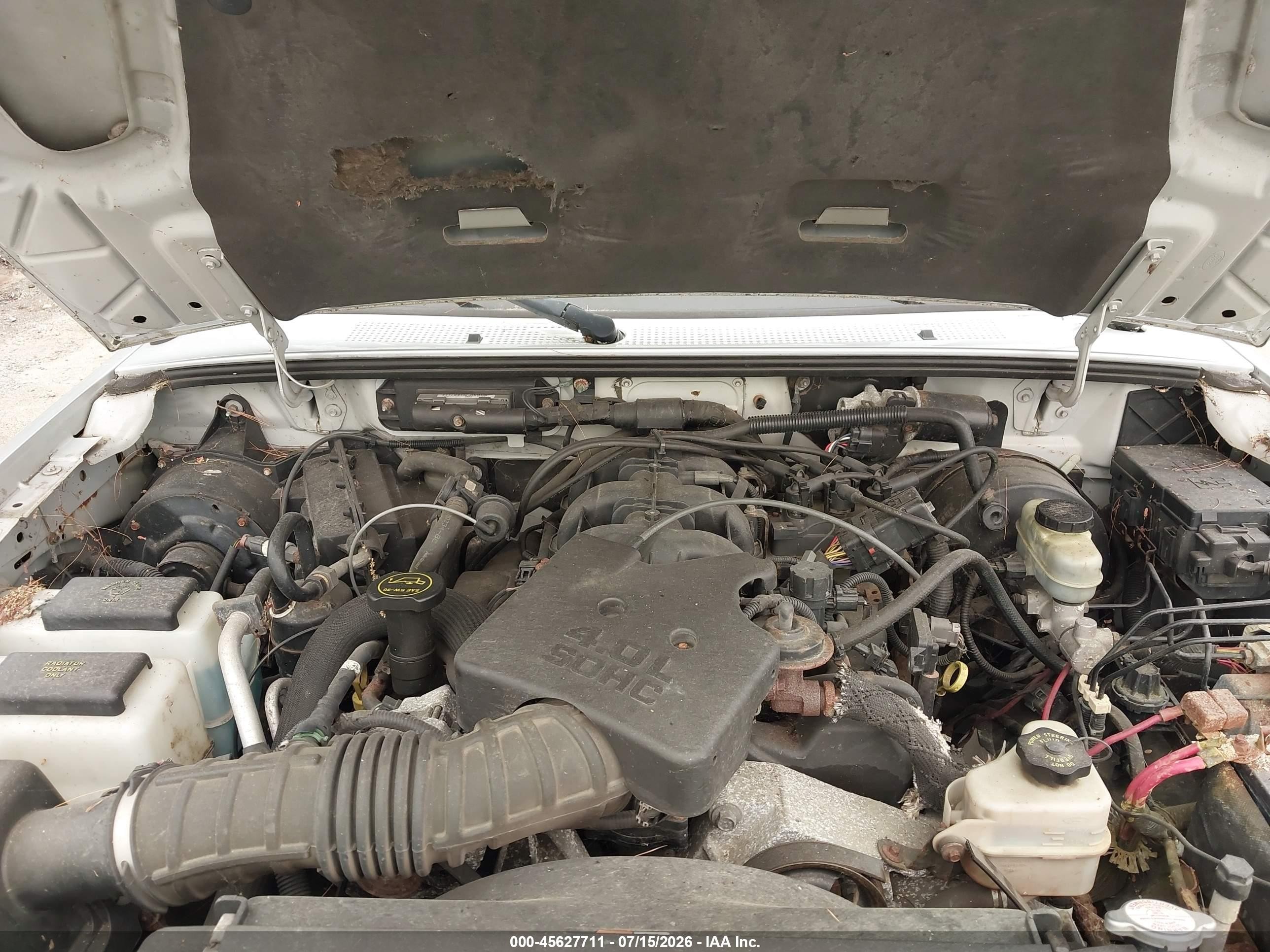 2005 Ford Ranger Edge/fx4 Level Ii/fx4 Off-road/xlt Silver vin: 1FTZR45E95PA85069