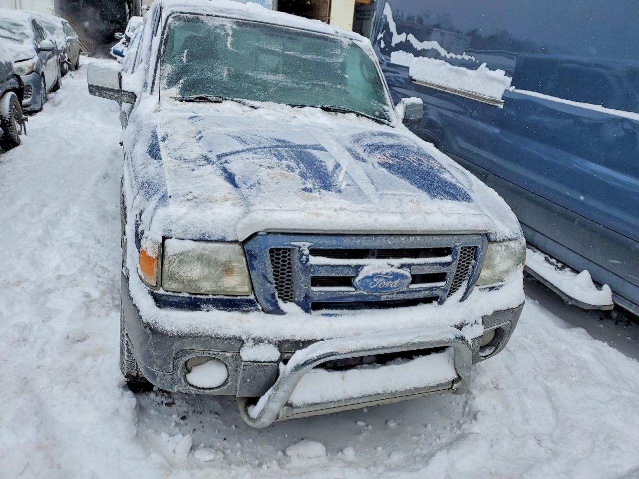 2008 Ford Ranger Super Cab Blue vin: 1FTZR45E98PA59513