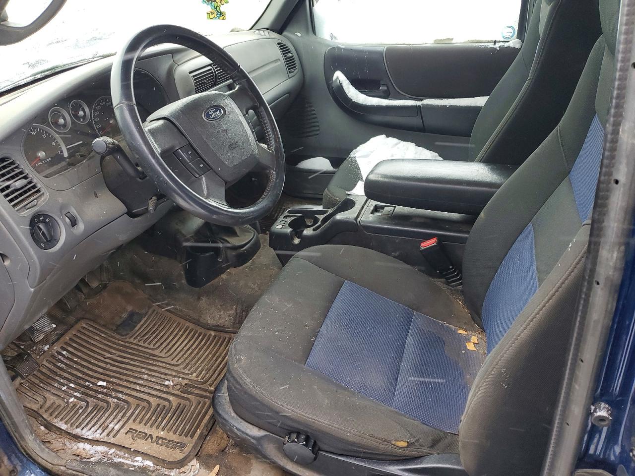 2008 Ford Ranger Super Cab Blue vin: 1FTZR45E98PA59513