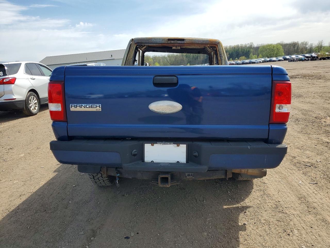 2009 Ford Ranger Blue vin: 1FTZR45E99PA24049