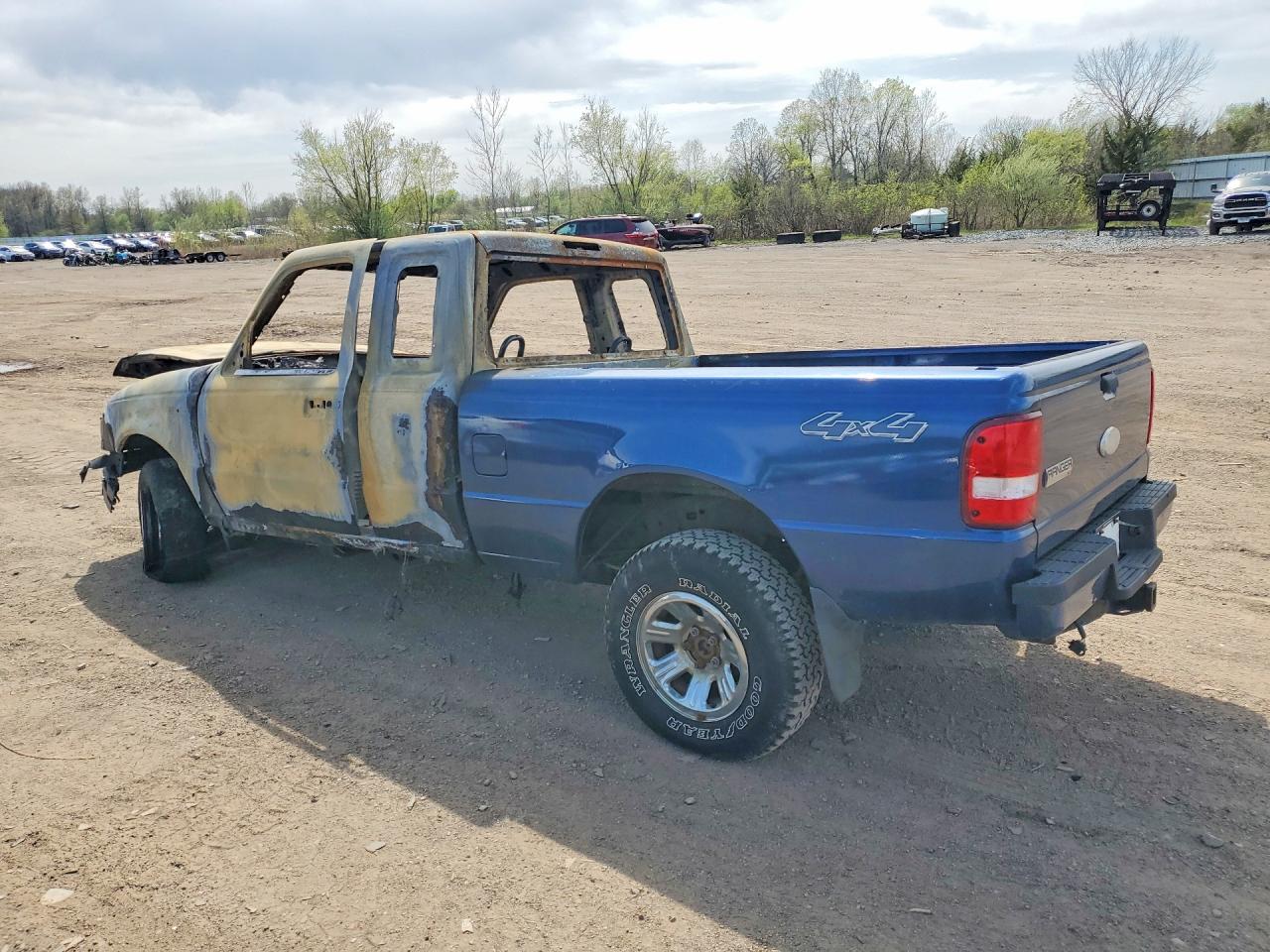 2009 Ford Ranger Blue vin: 1FTZR45E99PA24049