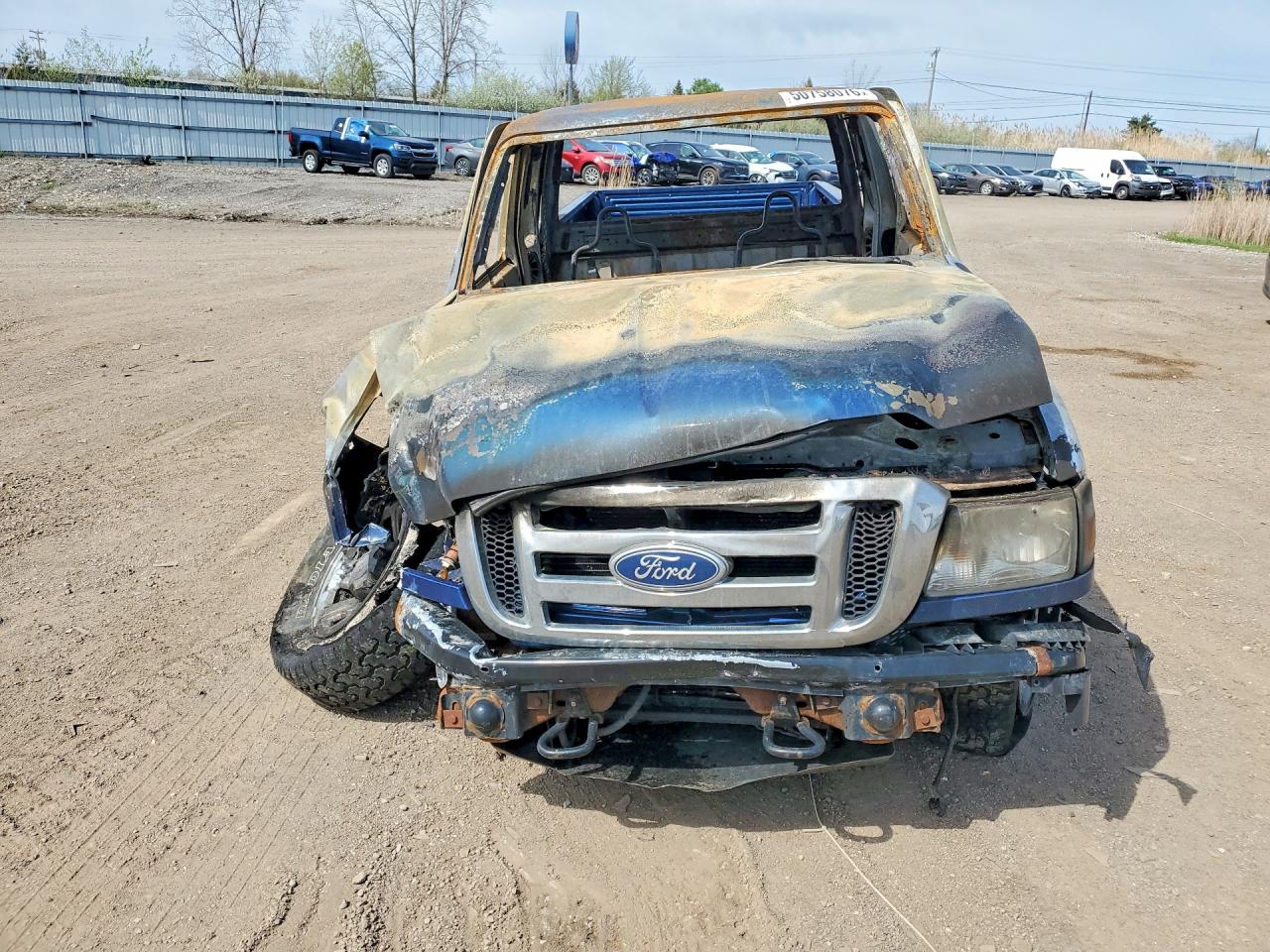 2009 Ford Ranger Blue vin: 1FTZR45E99PA24049