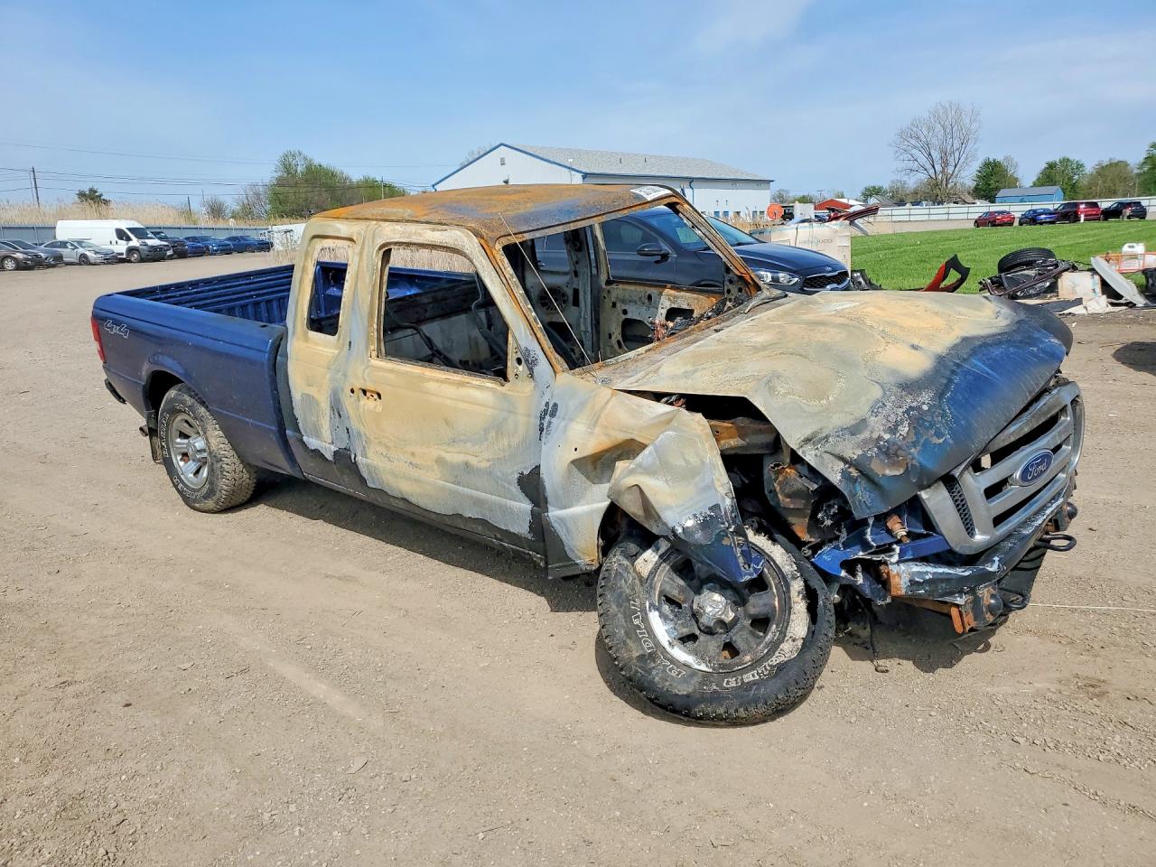 2009 Ford Ranger Blue vin: 1FTZR45E99PA24049