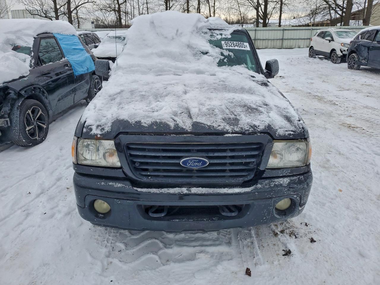2009 Ford Ranger Super Cab Black vin: 1FTZR45E99PA47315