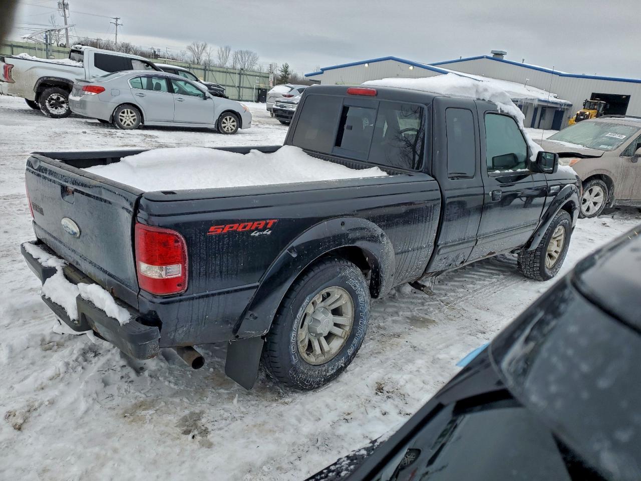 2009 Ford Ranger Super Cab Black vin: 1FTZR45E99PA47315