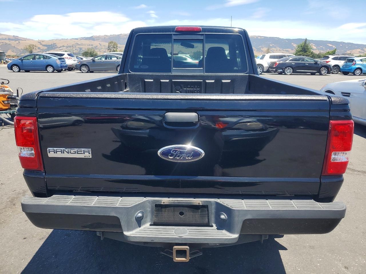 2009 Ford Ranger Super Cab Black vin: 1FTZR45E99PA53048