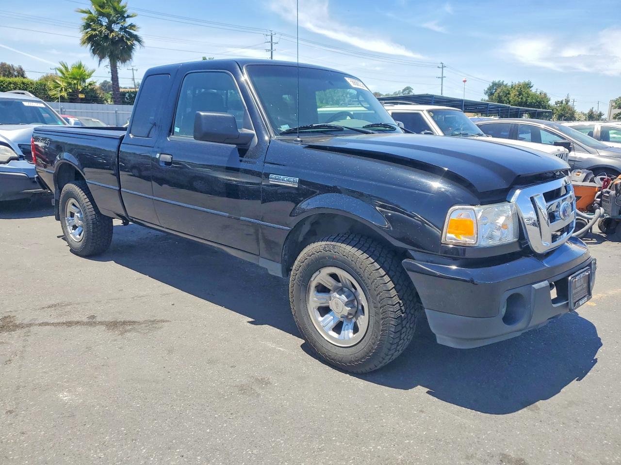 2009 Ford Ranger Super Cab Black vin: 1FTZR45E99PA53048