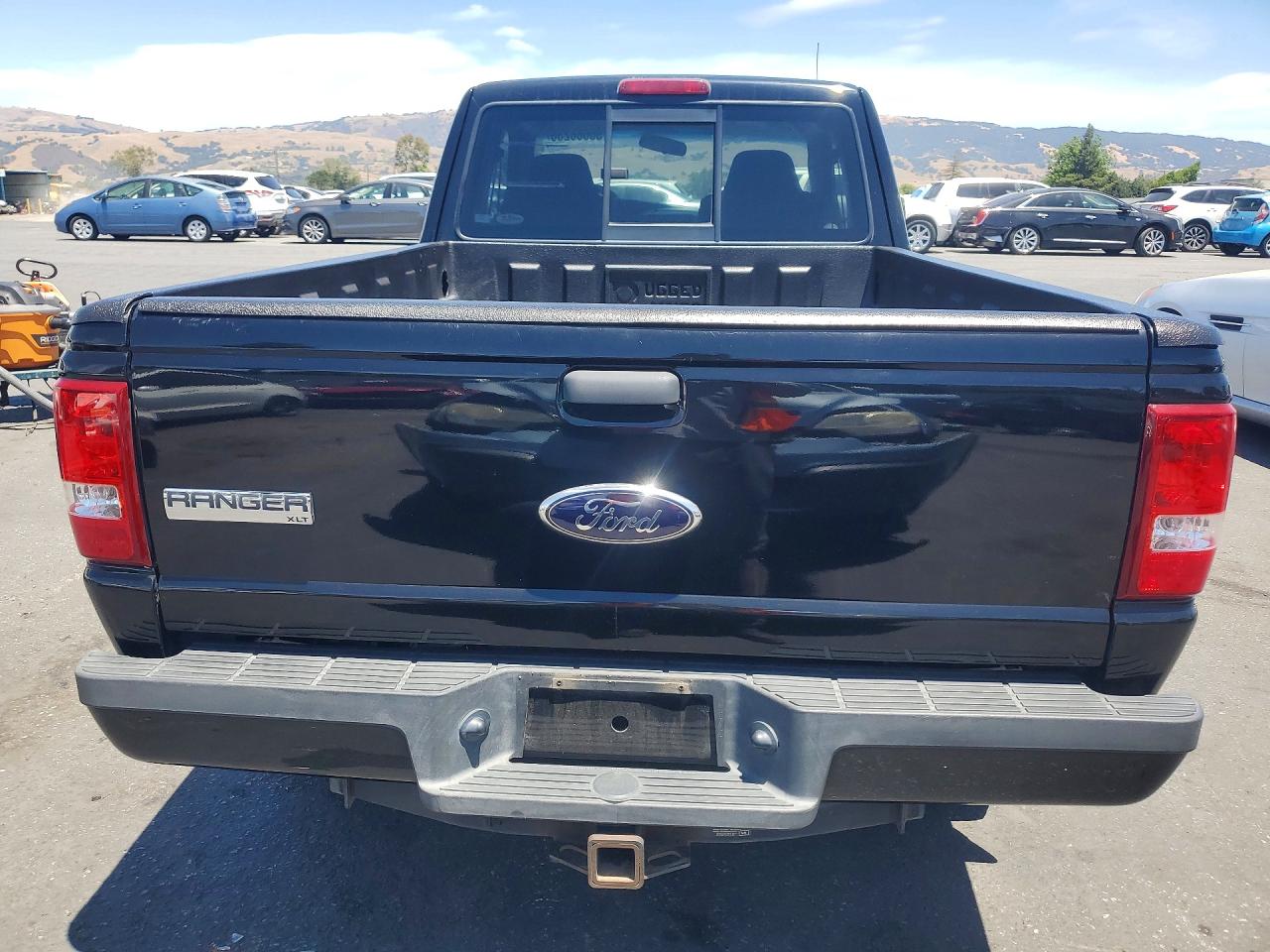 2009 Ford Ranger Super Cab Black vin: 1FTZR45E99PA53048