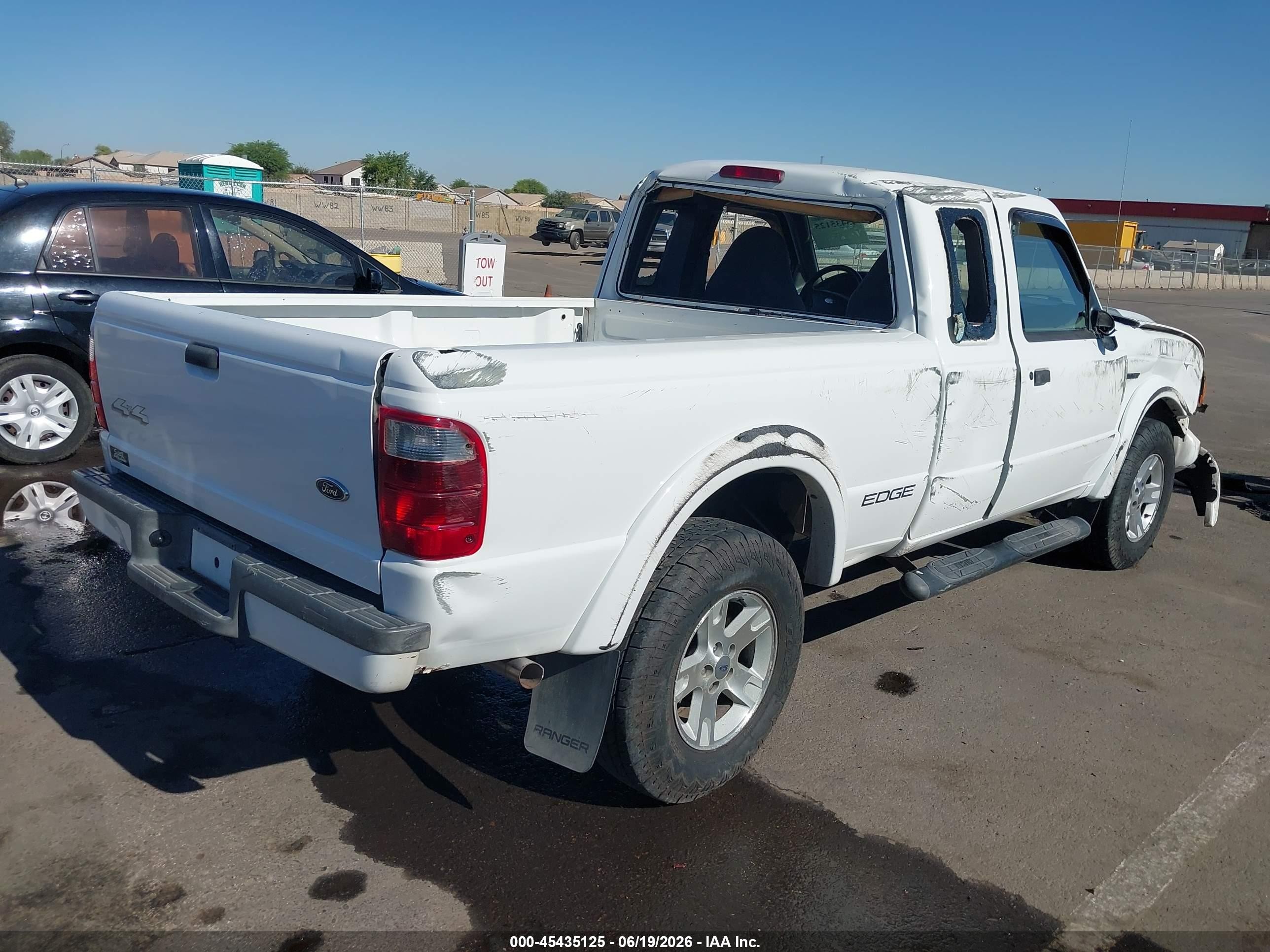 2002 Ford Ranger Edge/xlt White vin: 1FTZR45EX2PA24602