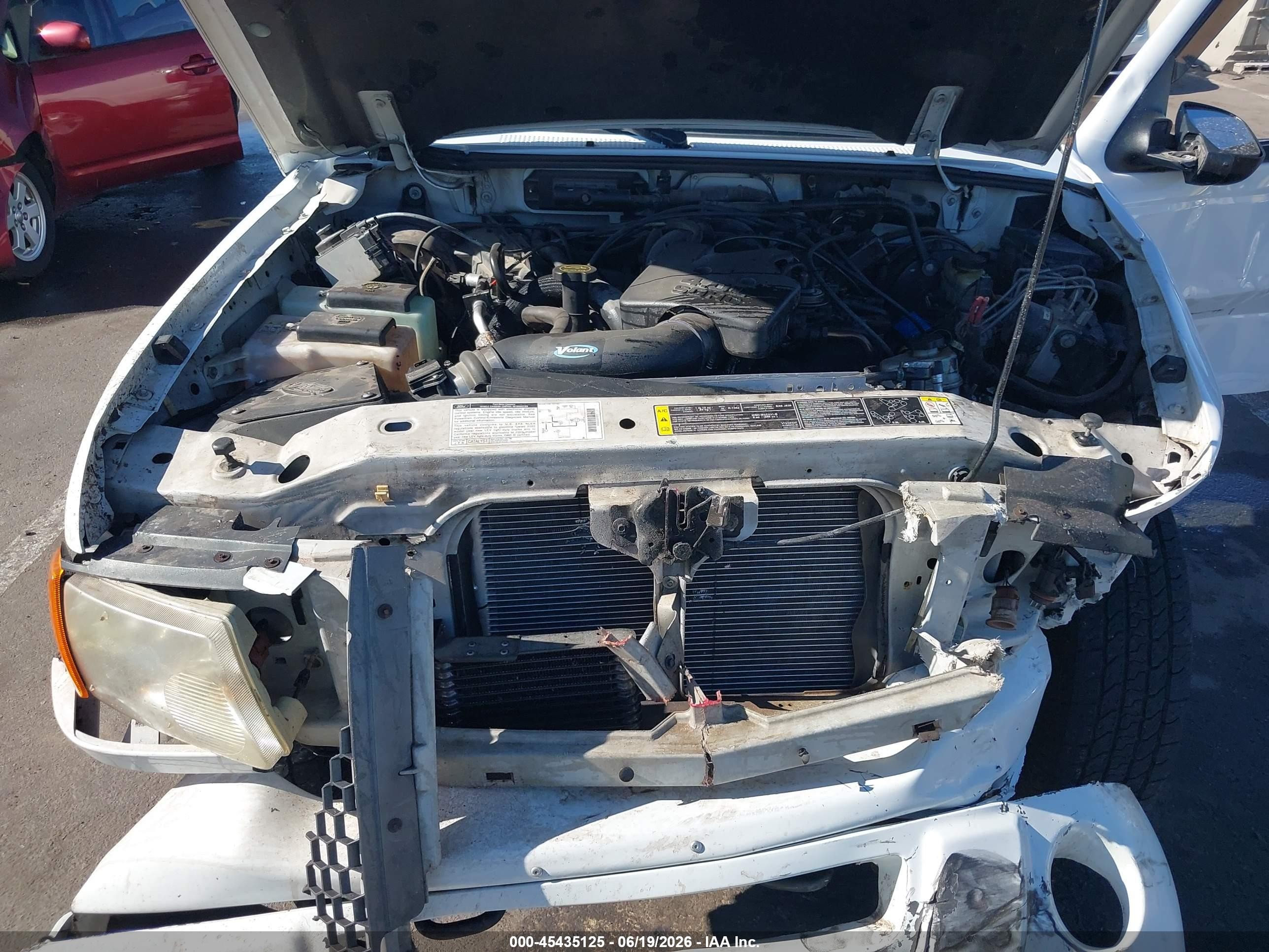 2002 Ford Ranger Edge/xlt White vin: 1FTZR45EX2PA24602