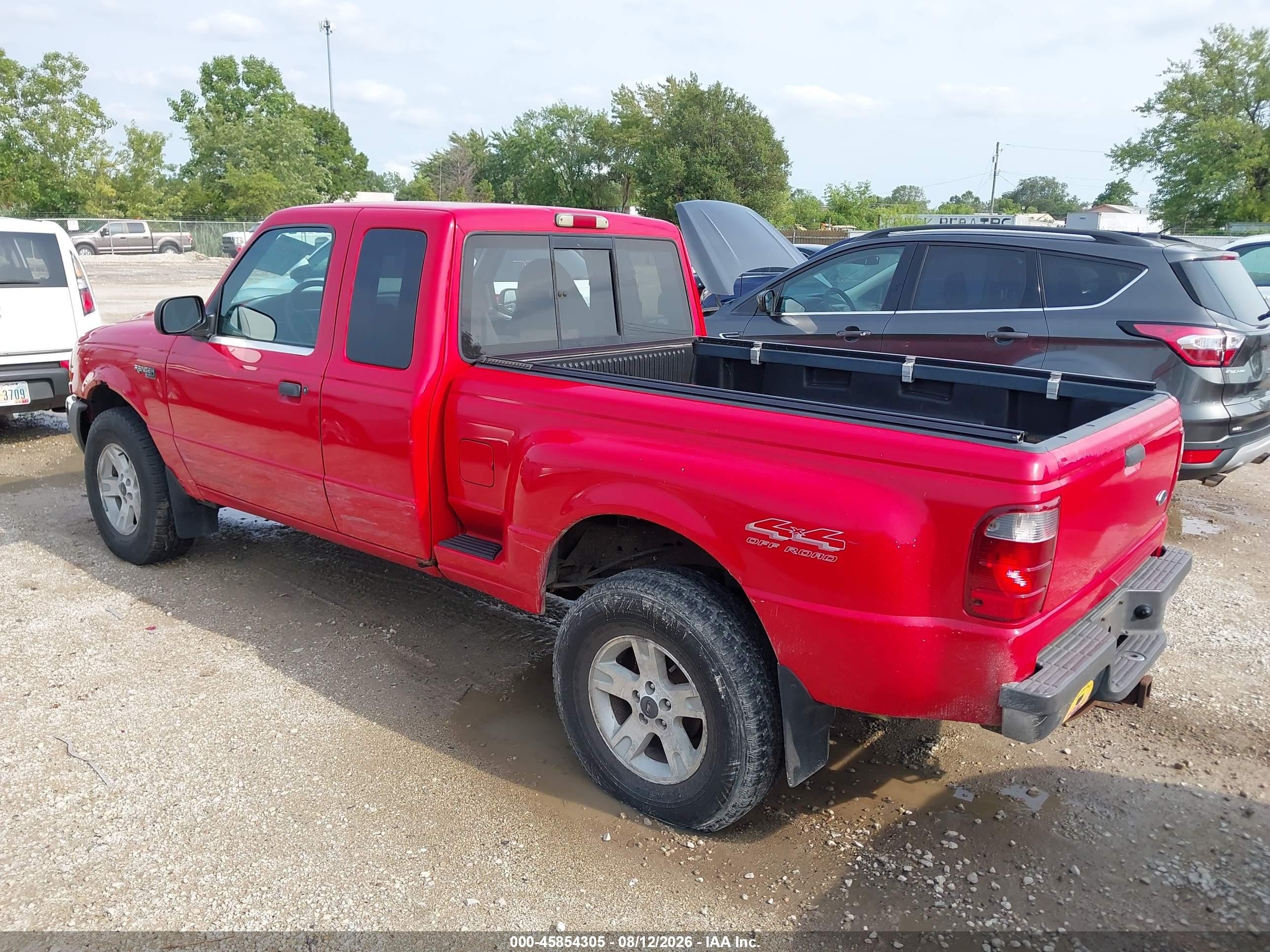 2002 Ford Ranger Edge/xlt Красный vin: 1FTZR45EX2PA76280