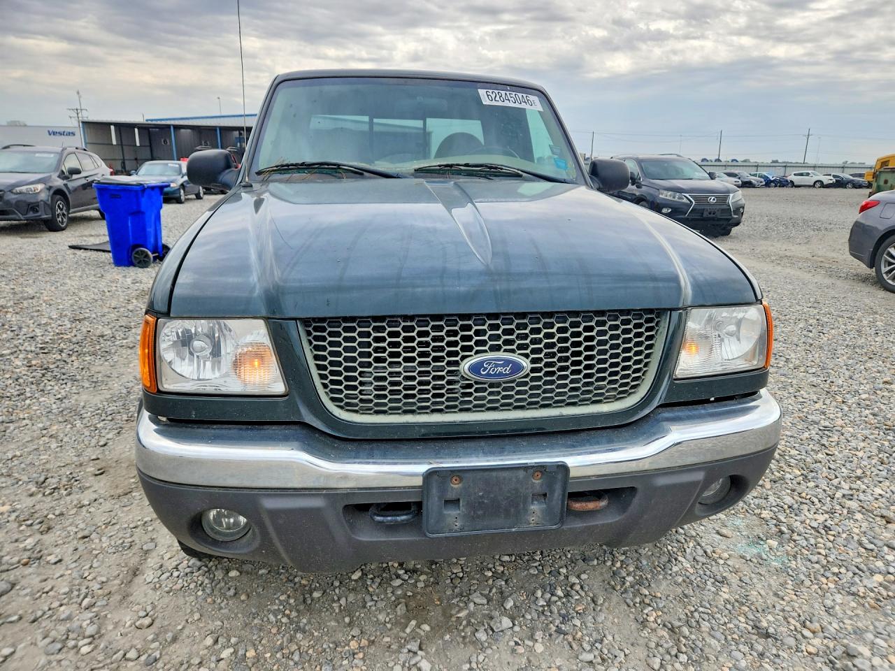 2002 Ford Ranger Super Cab Green vin: 1FTZR45EX2PB07558