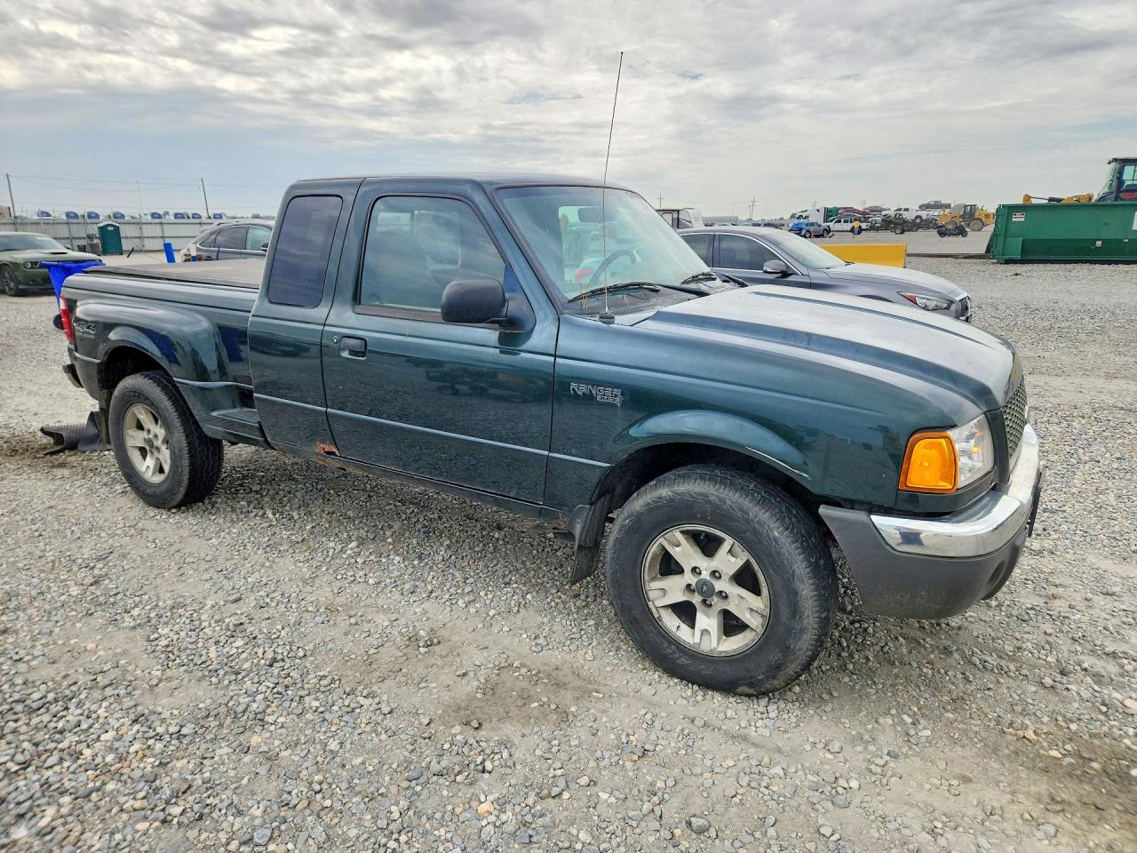 2002 Ford Ranger Super Cab Green vin: 1FTZR45EX2PB07558