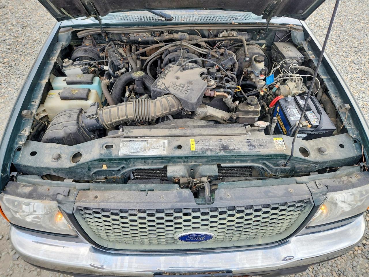 2002 Ford Ranger Super Cab Green vin: 1FTZR45EX2PB07558