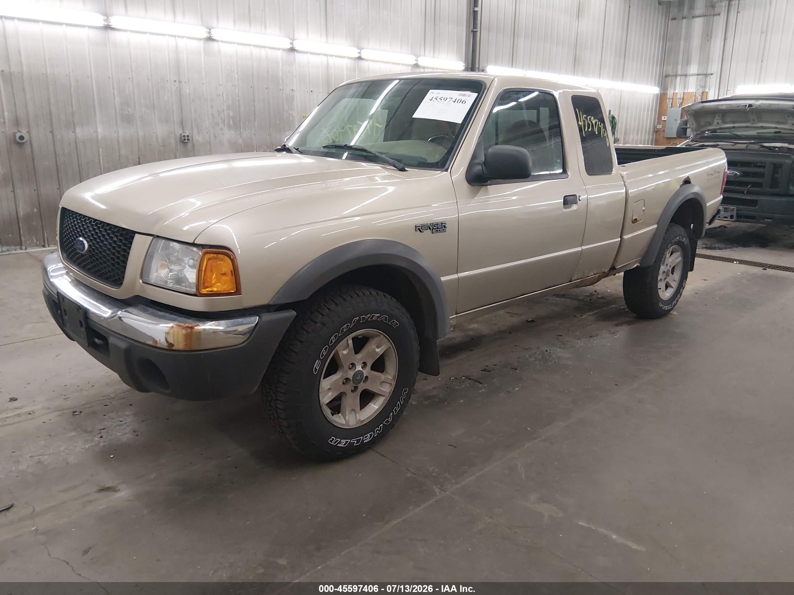 2002 Ford Ranger Edge/xlt Gold vin: 1FTZR45EX2PB29446