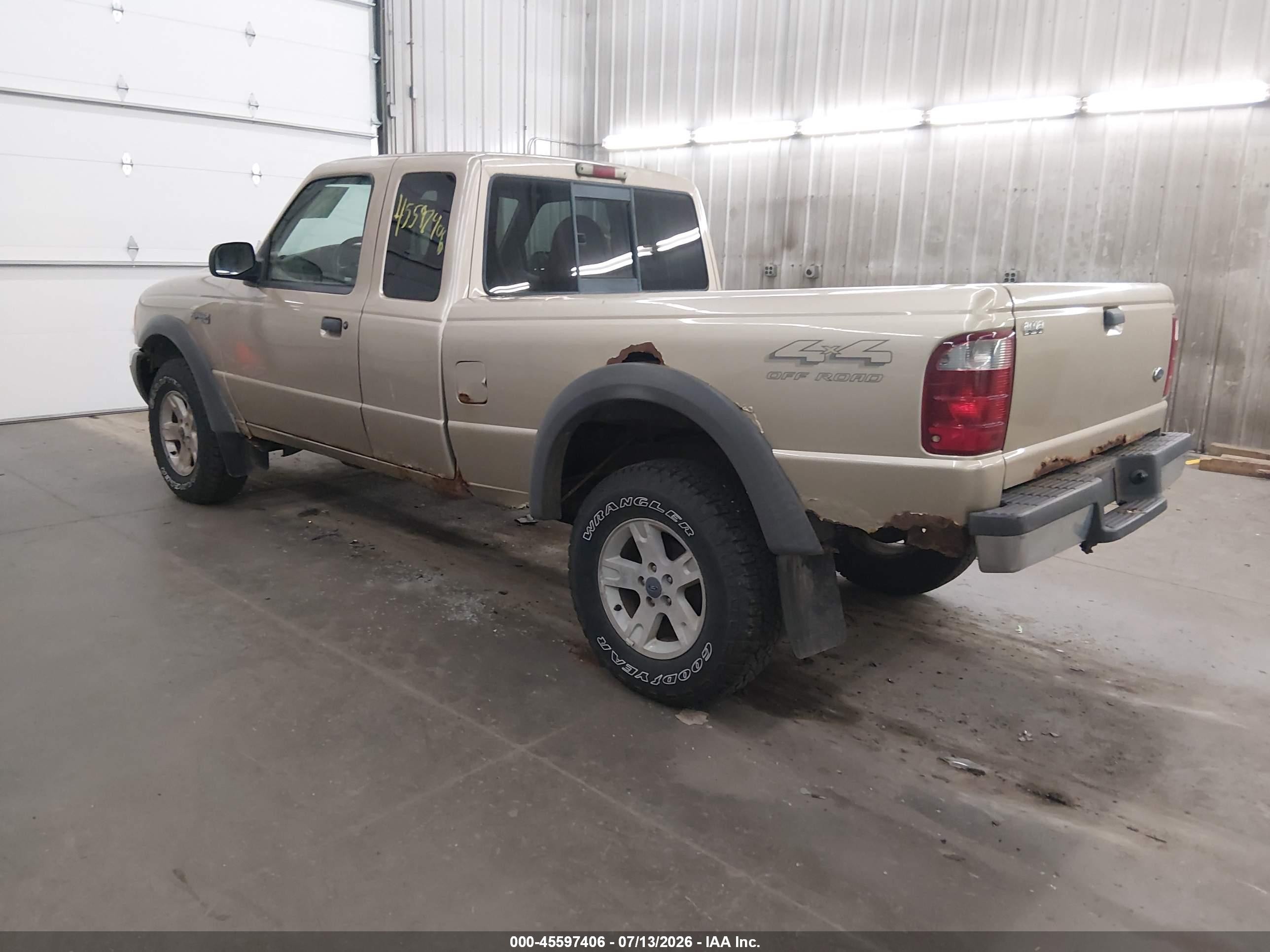 2002 Ford Ranger Edge/xlt Gold vin: 1FTZR45EX2PB29446