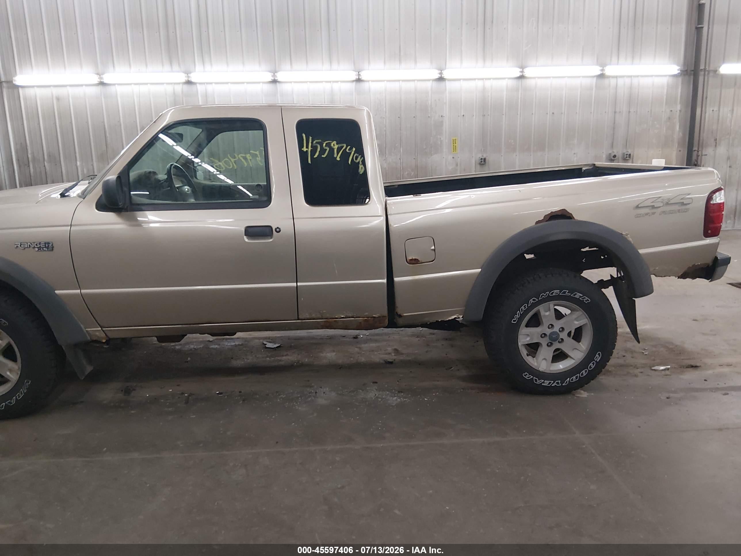 2002 Ford Ranger Edge/xlt Gold vin: 1FTZR45EX2PB29446