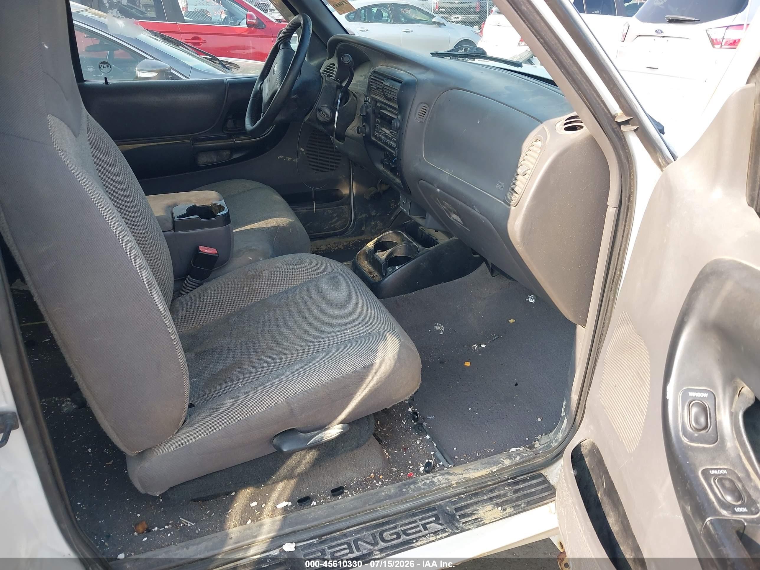 2002 Ford Ranger Edge/xlt White vin: 1FTZR45EX2TA12358