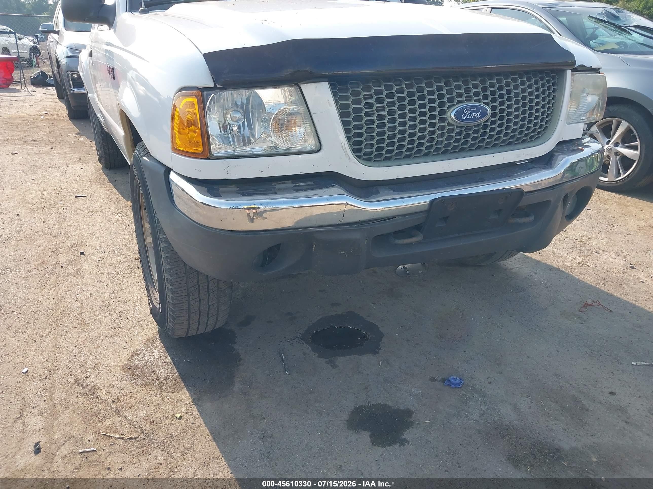 2002 Ford Ranger Edge/xlt White vin: 1FTZR45EX2TA12358