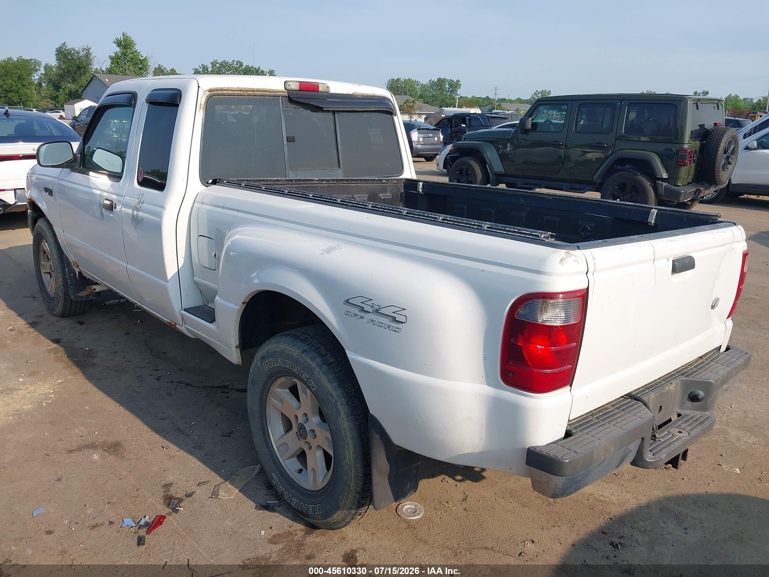 2002 Ford Ranger Edge/xlt White vin: 1FTZR45EX2TA12358