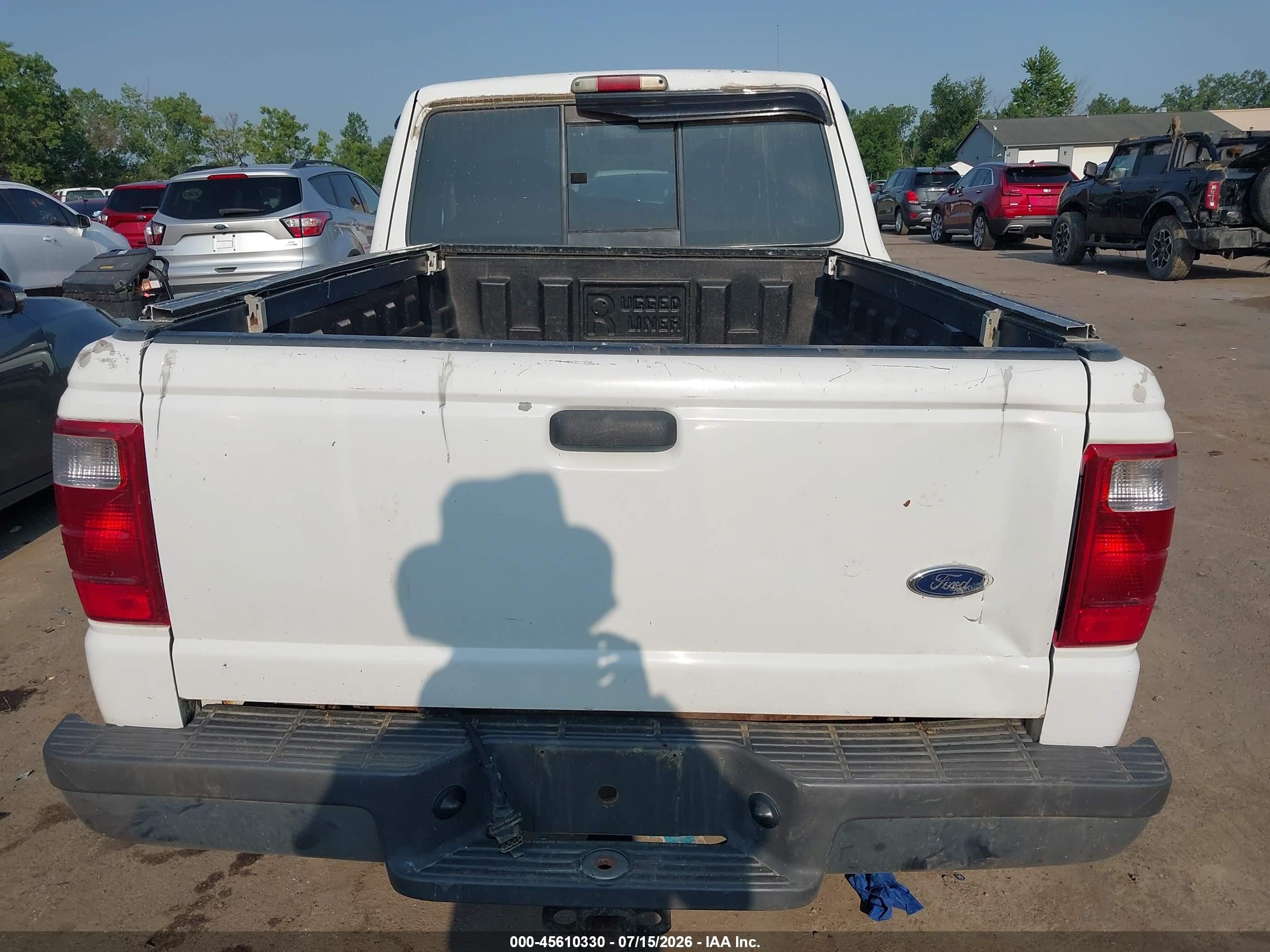 2002 Ford Ranger Edge/xlt White vin: 1FTZR45EX2TA12358