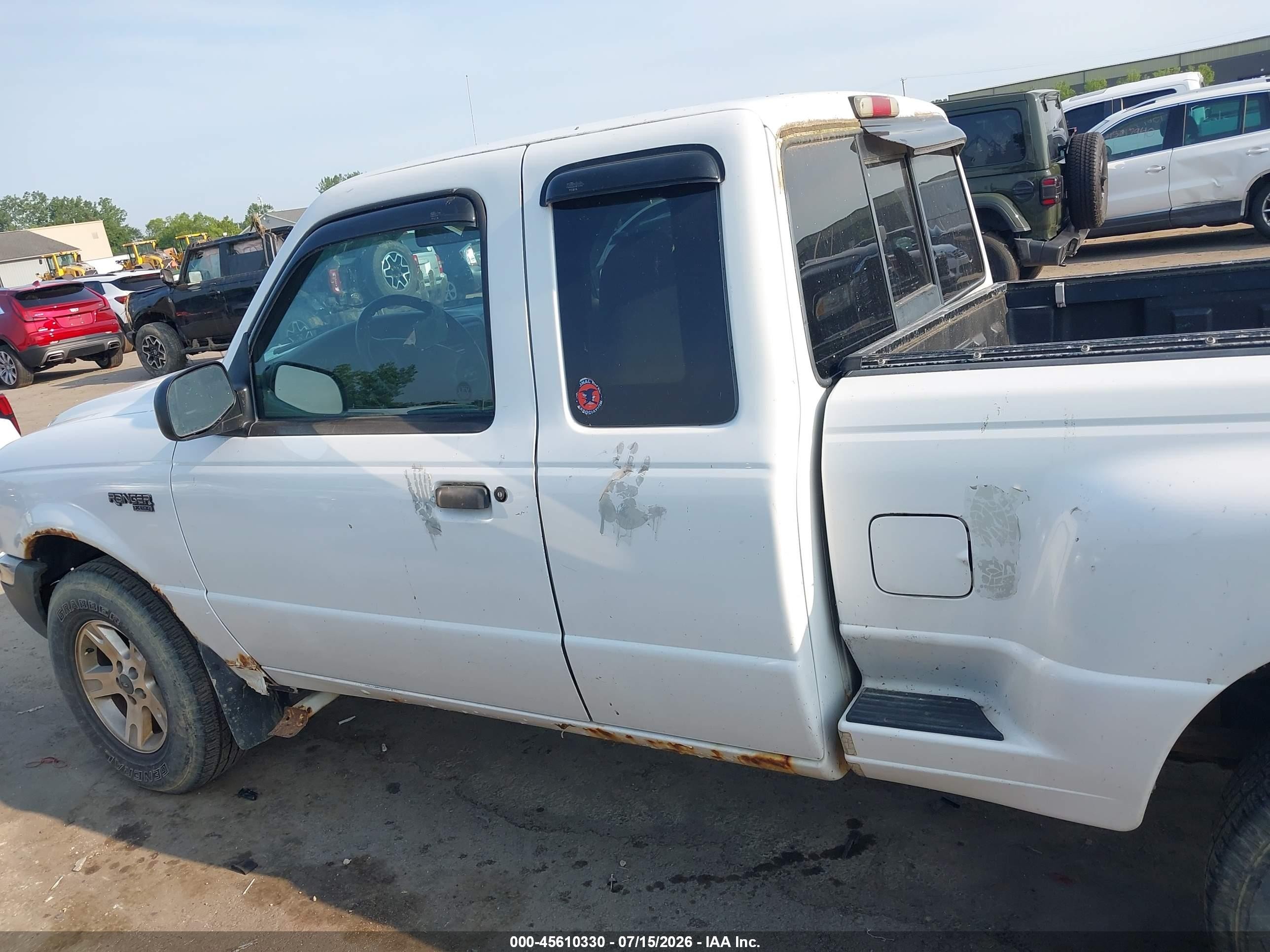 2002 Ford Ranger Edge/xlt White vin: 1FTZR45EX2TA12358