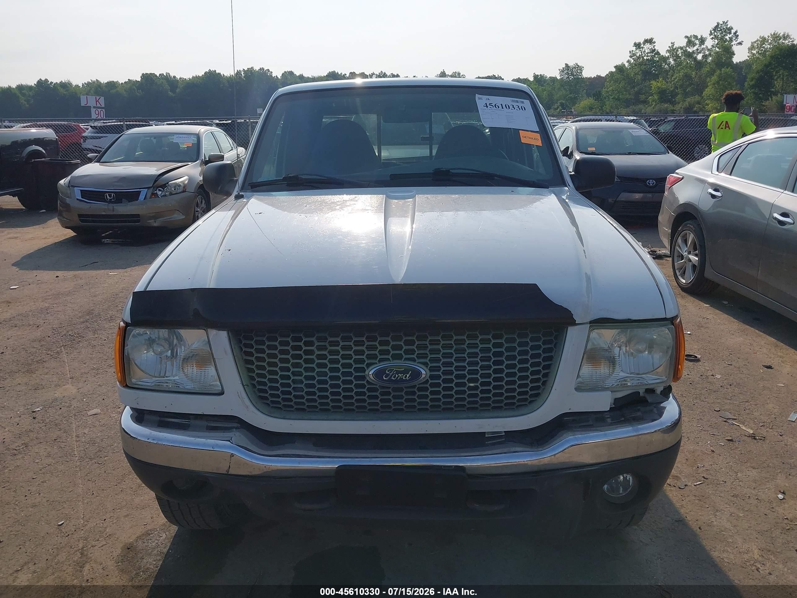 2002 Ford Ranger Edge/xlt White vin: 1FTZR45EX2TA12358