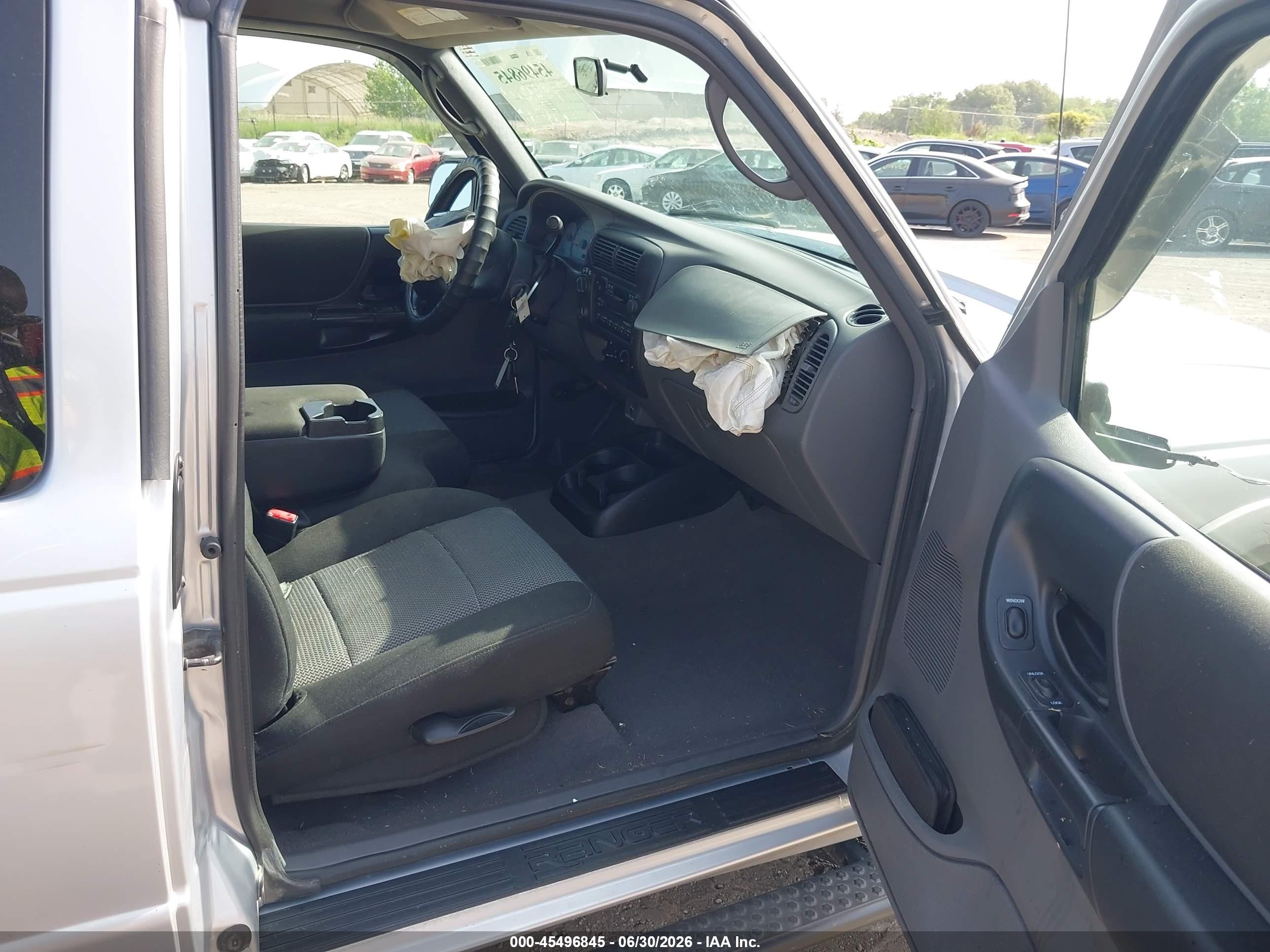 2003 Ford Ranger Edge/xlt Silver vin: 1FTZR45EX3PA09910