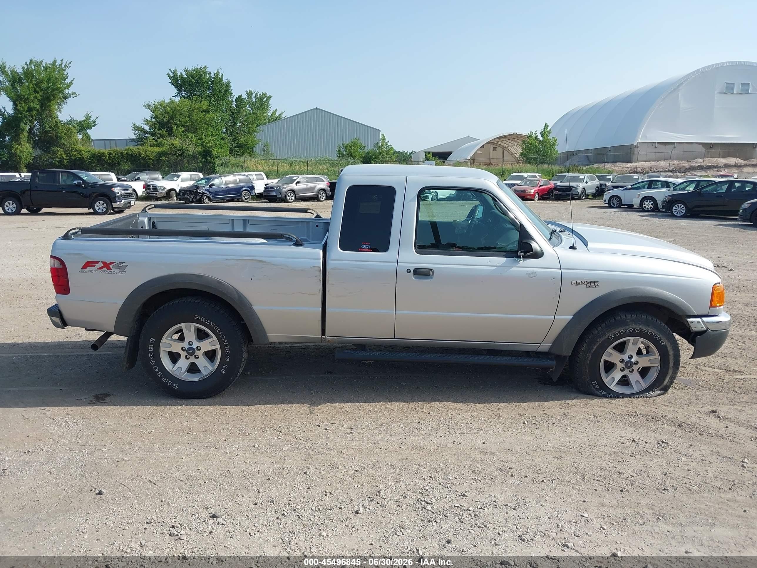 2003 Ford Ranger Edge/xlt Silver vin: 1FTZR45EX3PA09910