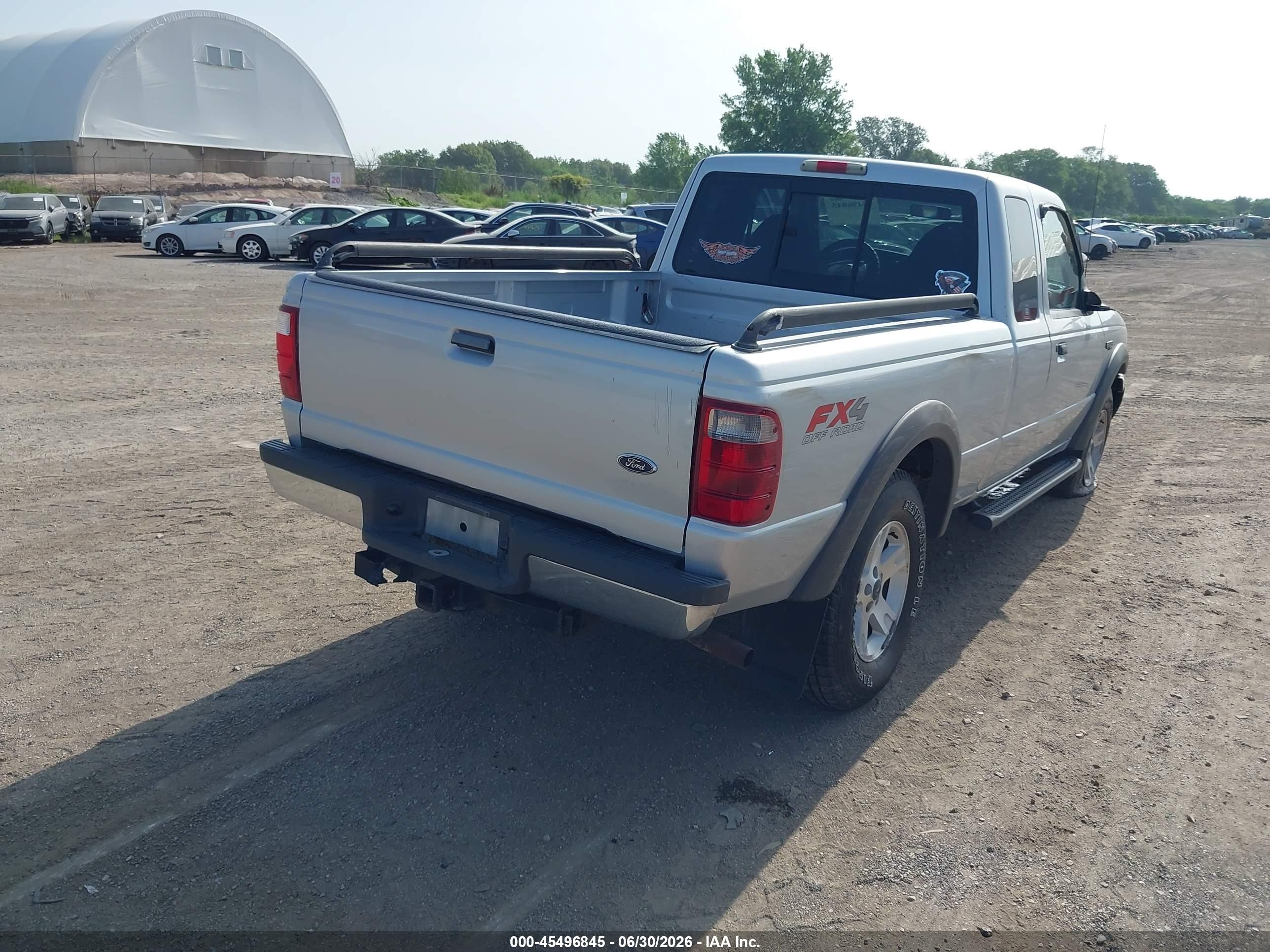 2003 Ford Ranger Edge/xlt Silver vin: 1FTZR45EX3PA09910