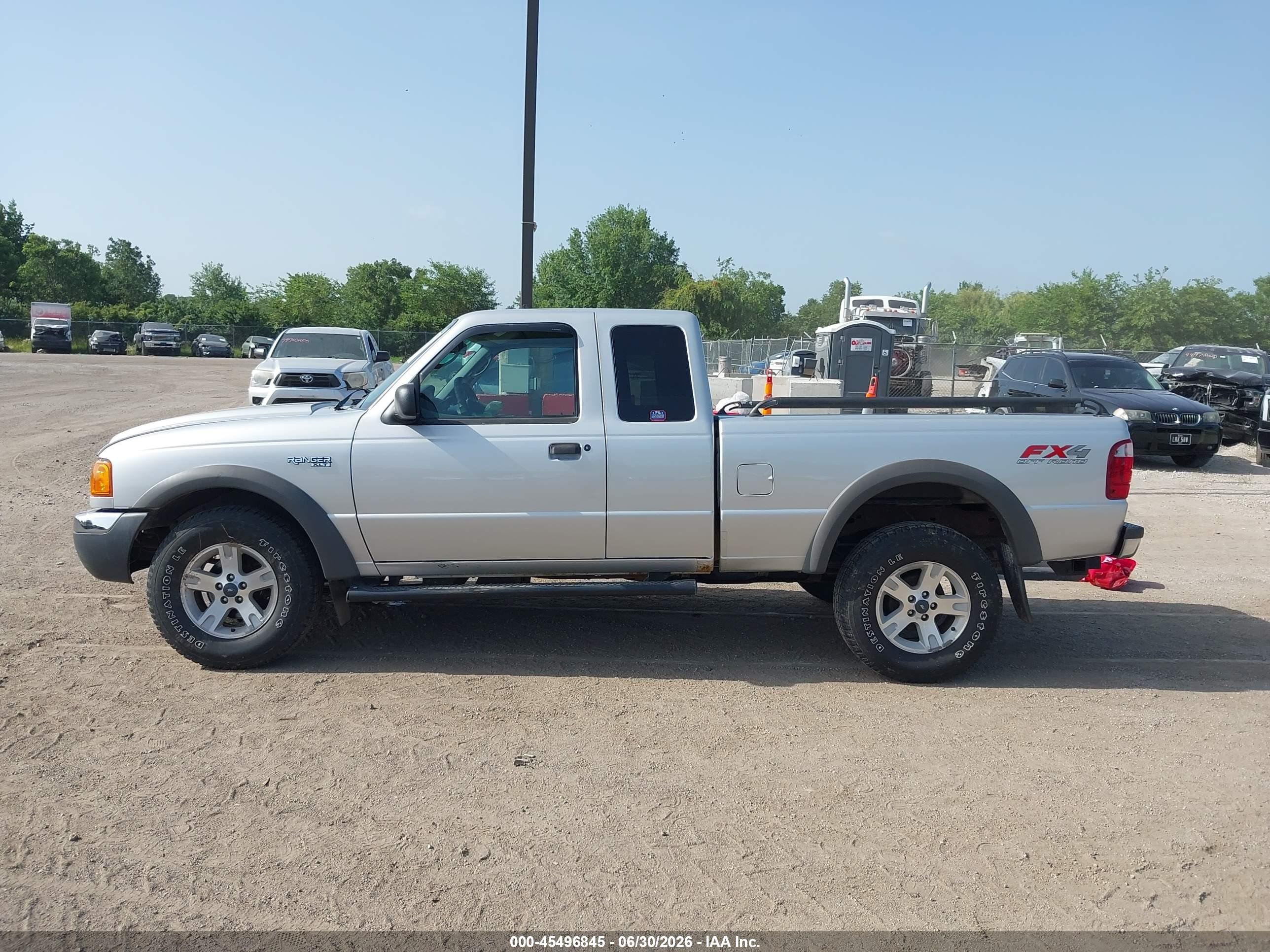 2003 Ford Ranger Edge/xlt Silver vin: 1FTZR45EX3PA09910