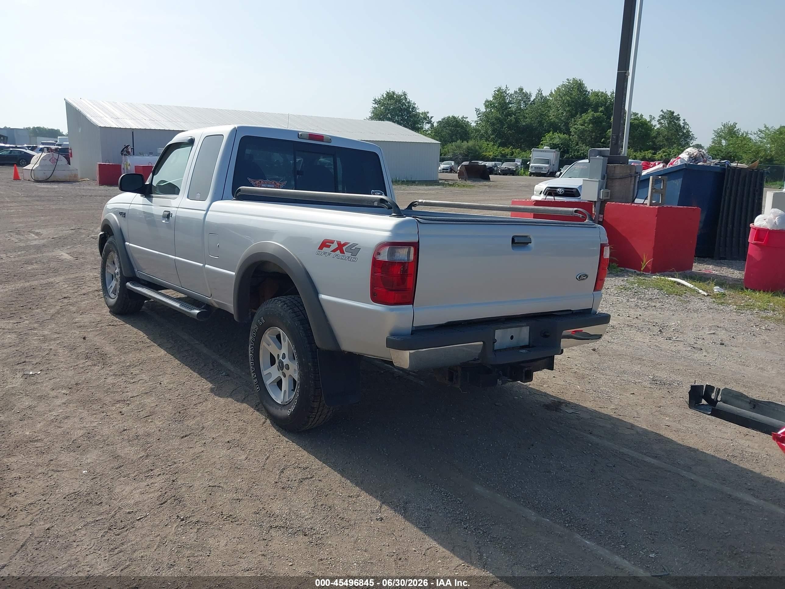 2003 Ford Ranger Edge/xlt Silver vin: 1FTZR45EX3PA09910