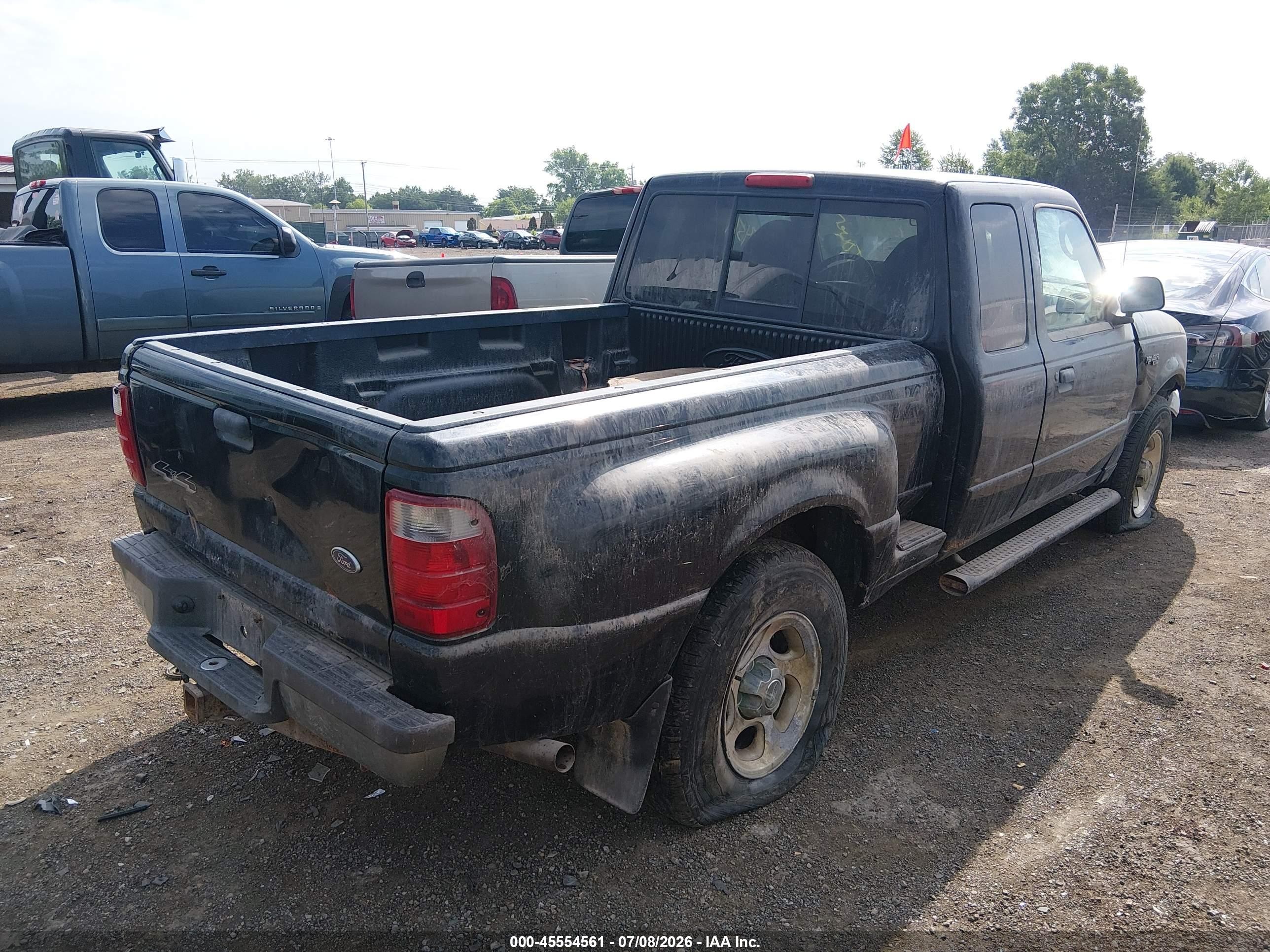2003 Ford Ranger Edge/xlt Black vin: 1FTZR45EX3PB02961