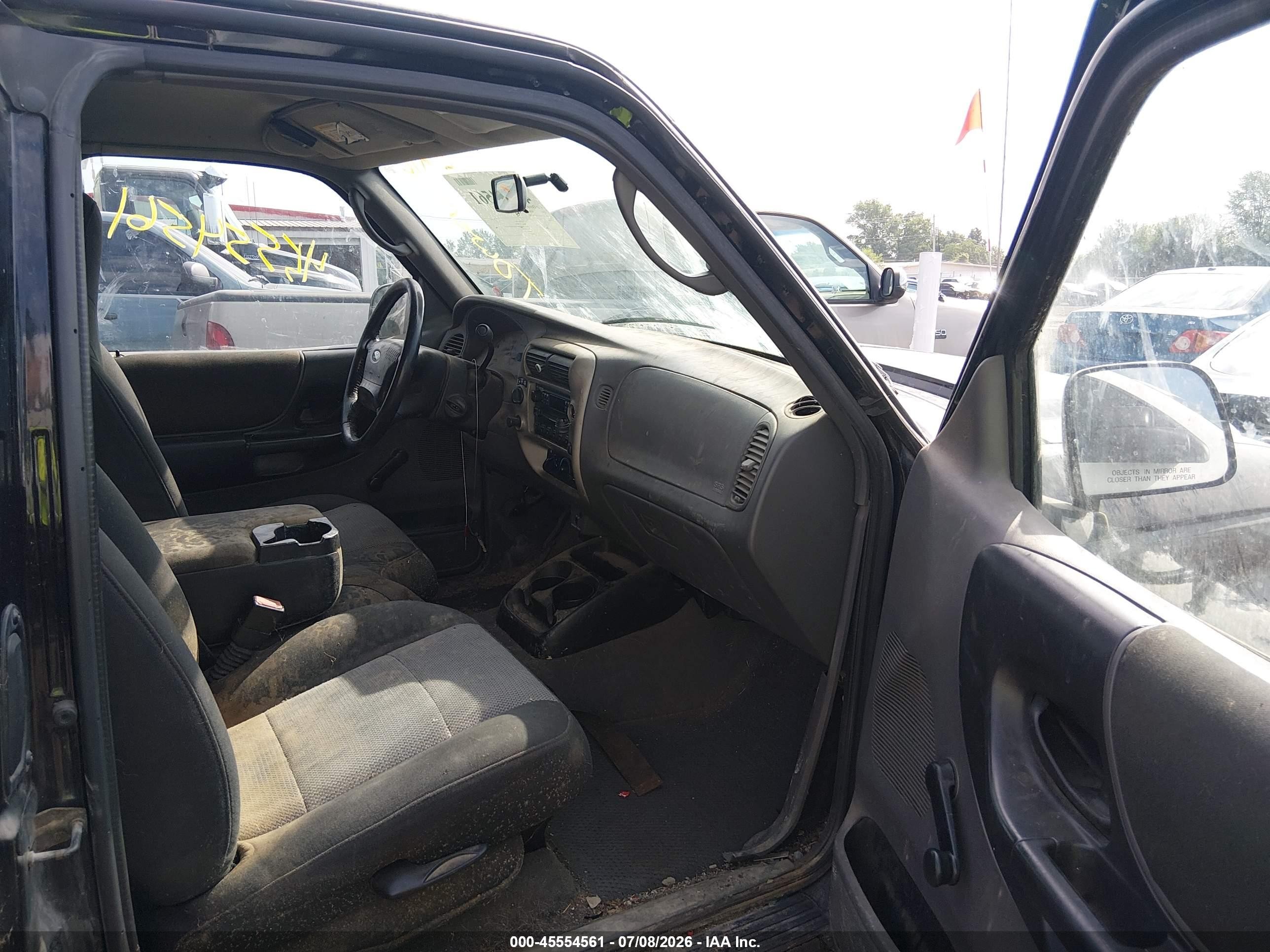 2003 Ford Ranger Edge/xlt Black vin: 1FTZR45EX3PB02961