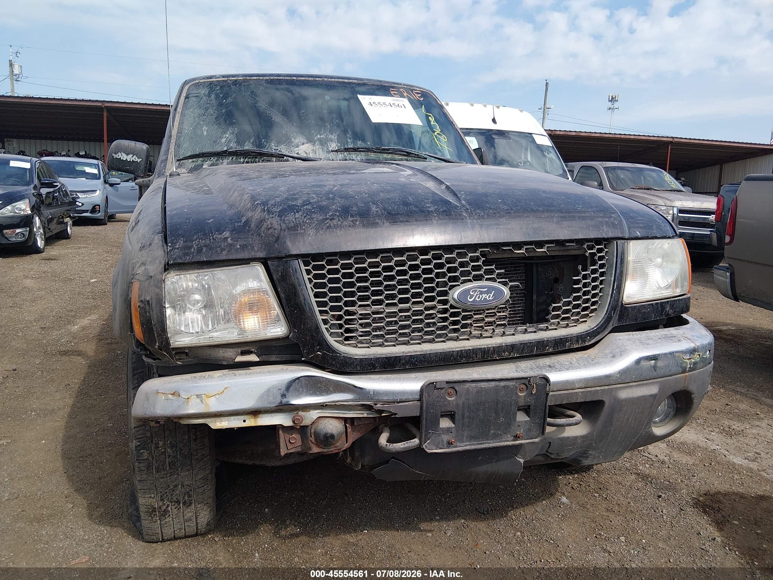 2003 Ford Ranger Edge/xlt Black vin: 1FTZR45EX3PB02961