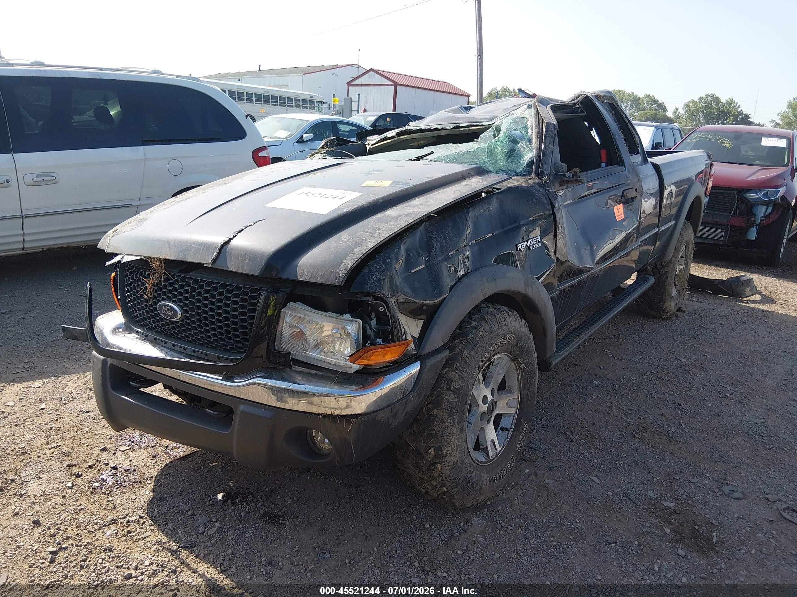 2003 Ford Ranger Edge/xlt Черный vin: 1FTZR45EX3PB52808