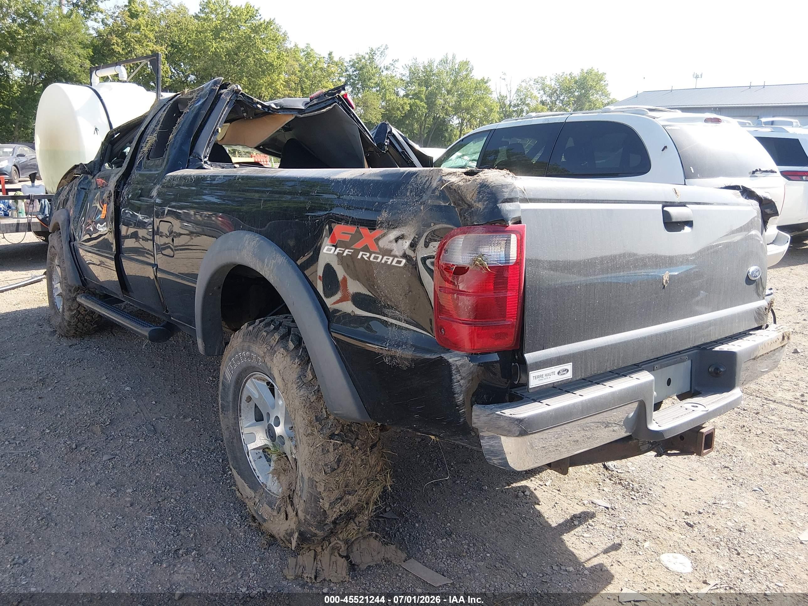 2003 Ford Ranger Edge/xlt Черный vin: 1FTZR45EX3PB52808