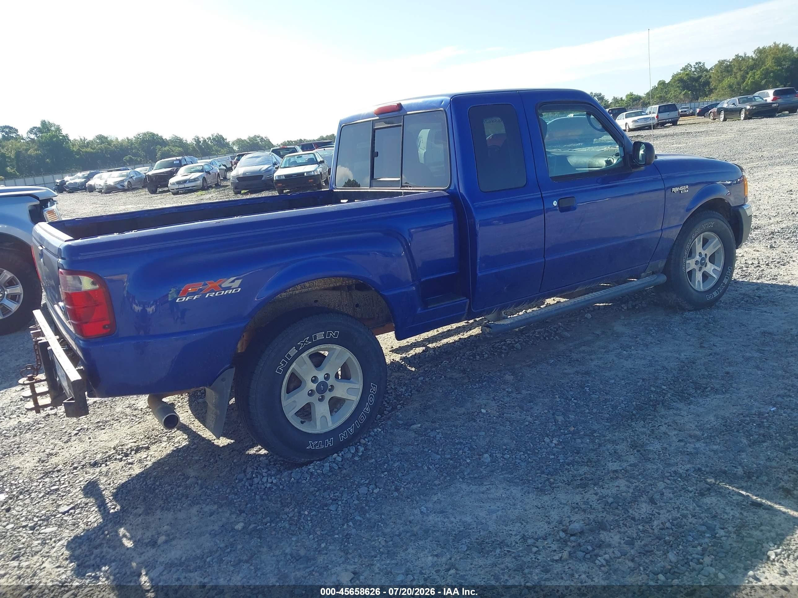 2004 Ford Ranger Edge/tremor/xlt Blue vin: 1FTZR45EX4PB53300